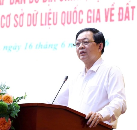 Xây dựng cơ sở dữ liệu quốc gia về đất đai là nền tảng để đổi mới phương thức quản trị quốc gia