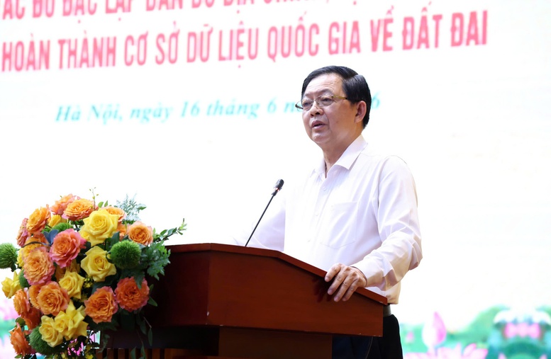 Xây dựng cơ sở dữ liệu quốc gia về đất đai là nền tảng để đổi mới phương thức quản trị quốc gia