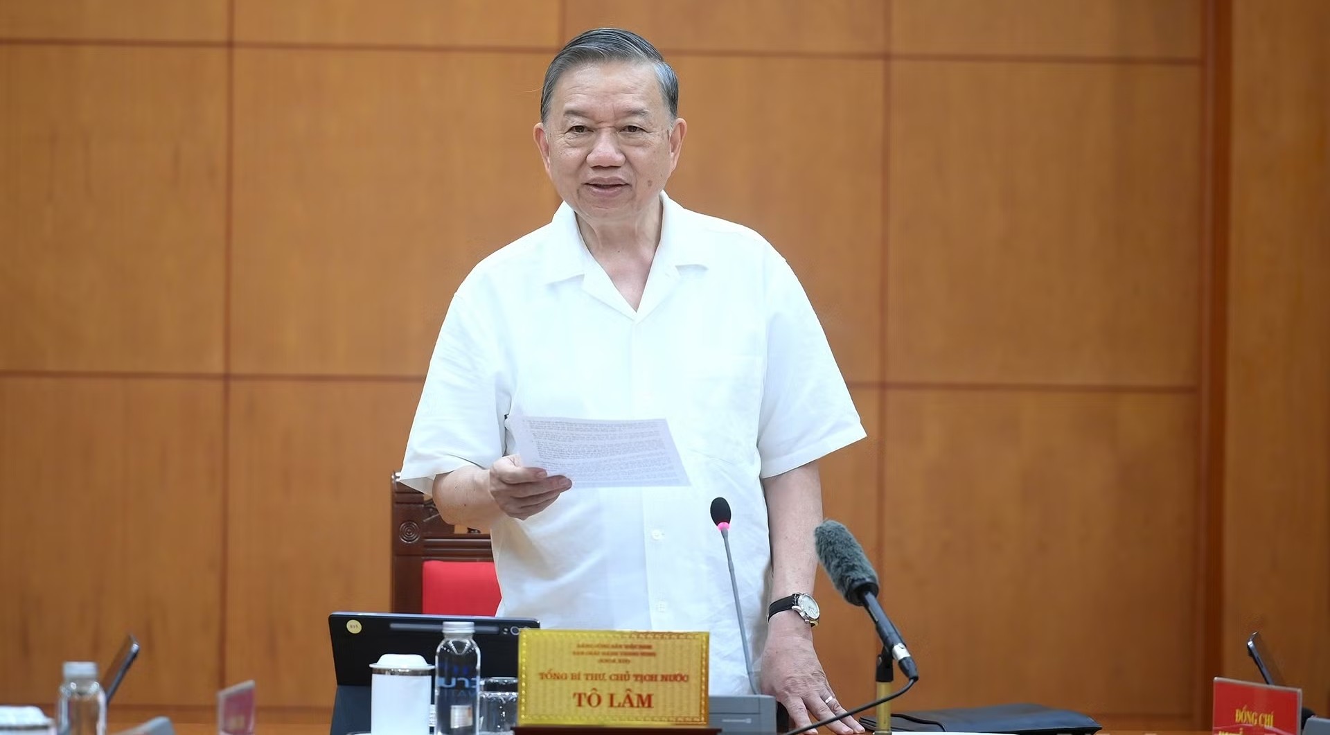 Phát biểu kết luận của Tổng Bí thư, Chủ tịch nước Tô Lâm tại cuộc họp Thường trực Ban Chỉ đạo tổng kết 100 năm Đảng lãnh đạo cách mạng Việt Nam