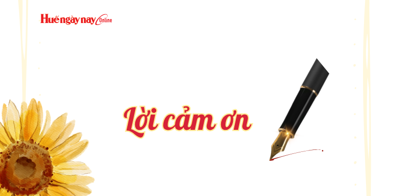 Lời cảm ơn