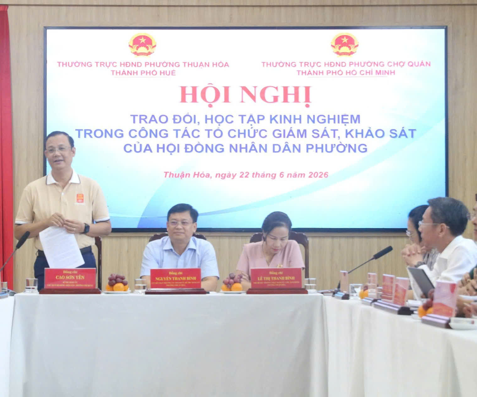 Trao đổi kinh nghiệm nâng cao chất lượng hoạt động giám sát