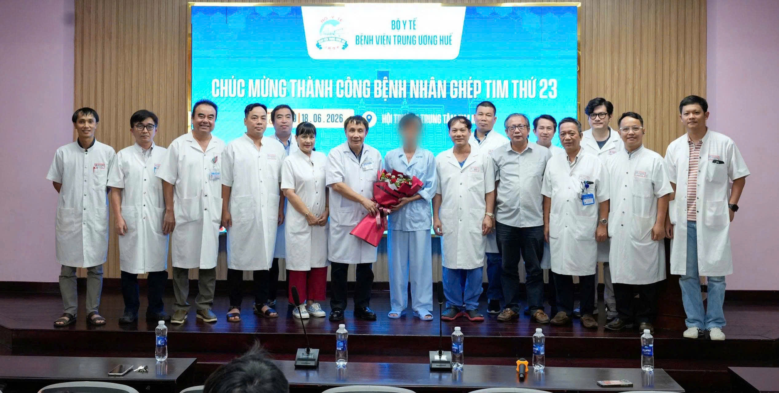 Bệnh nhân ghép tim thứ 23 tại Bệnh viện Trung ương Huế xuất viện