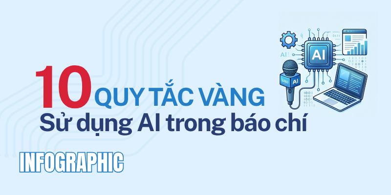 10 quy tắc sử dụng AI trong báo chí