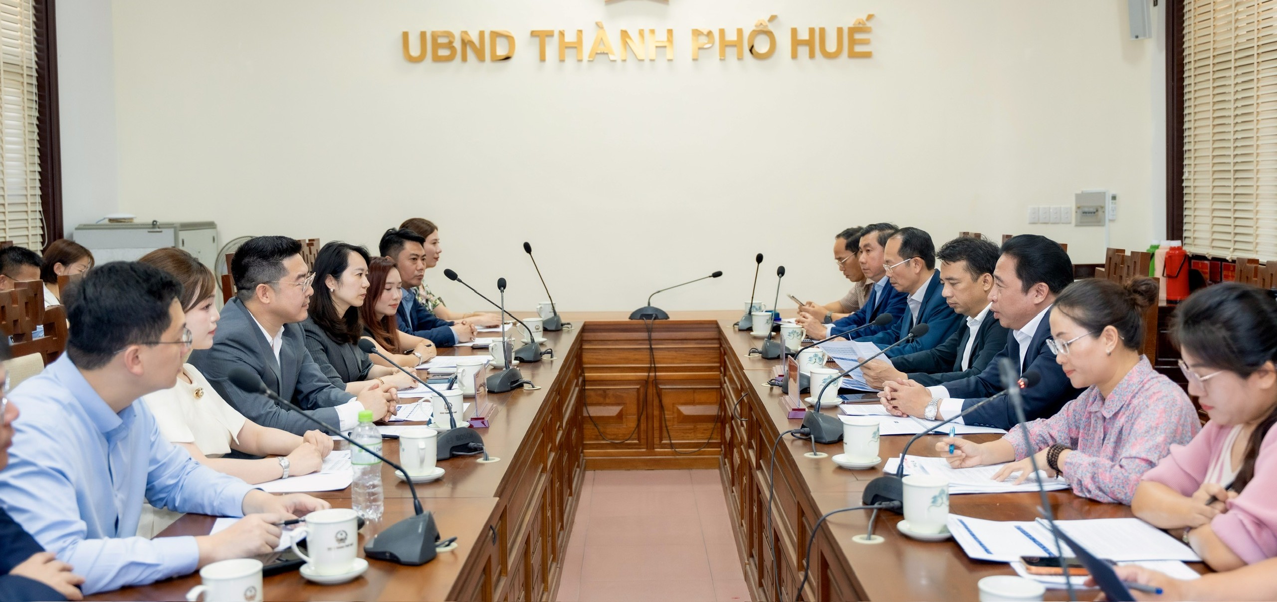 Thành phố Huế mở rộng hợp tác với các tập đoàn kinh tế lớn từ Trung Quốc