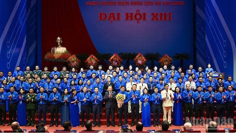 Đồng chí Bùi Quang Huy được bầu giữ chức Bí thư thứ nhất Trung ương Đoàn khóa XIII