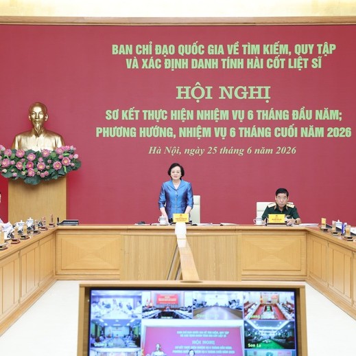 Đẩy mạnh Chiến dịch 500 ngày đêm tìm kiếm, quy tập hài cốt liệt sĩ
