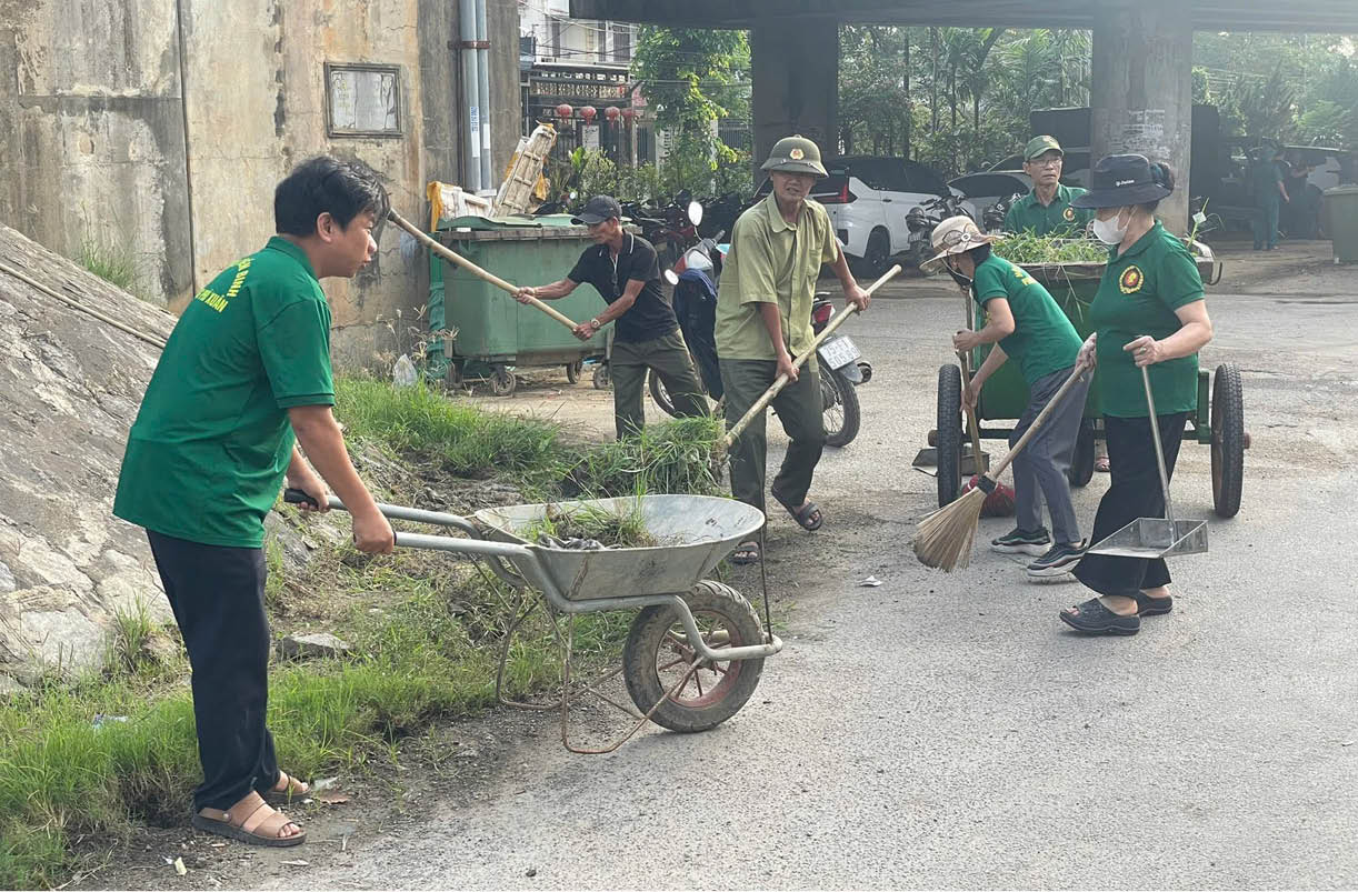 Chung tay xây dựng điểm xanh văn hóa