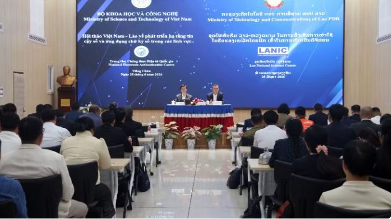 Việt Nam-Lào hợp tác về phát triển hạ tầng tin cậy số và ứng dụng chữ ký số