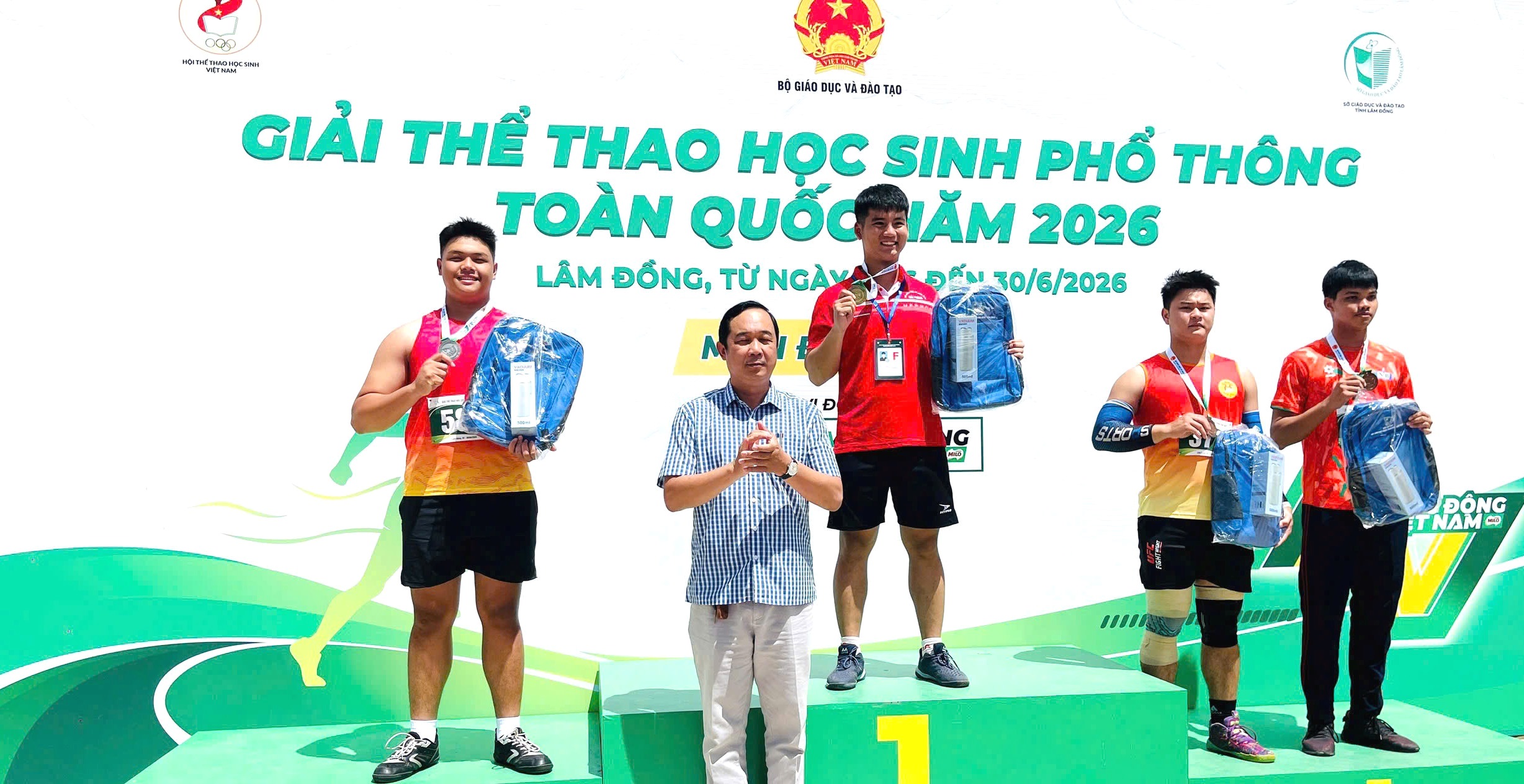 Hơn 70 học sinh Huế tranh tài tại Giải Thể thao học sinh phổ thông toàn quốc