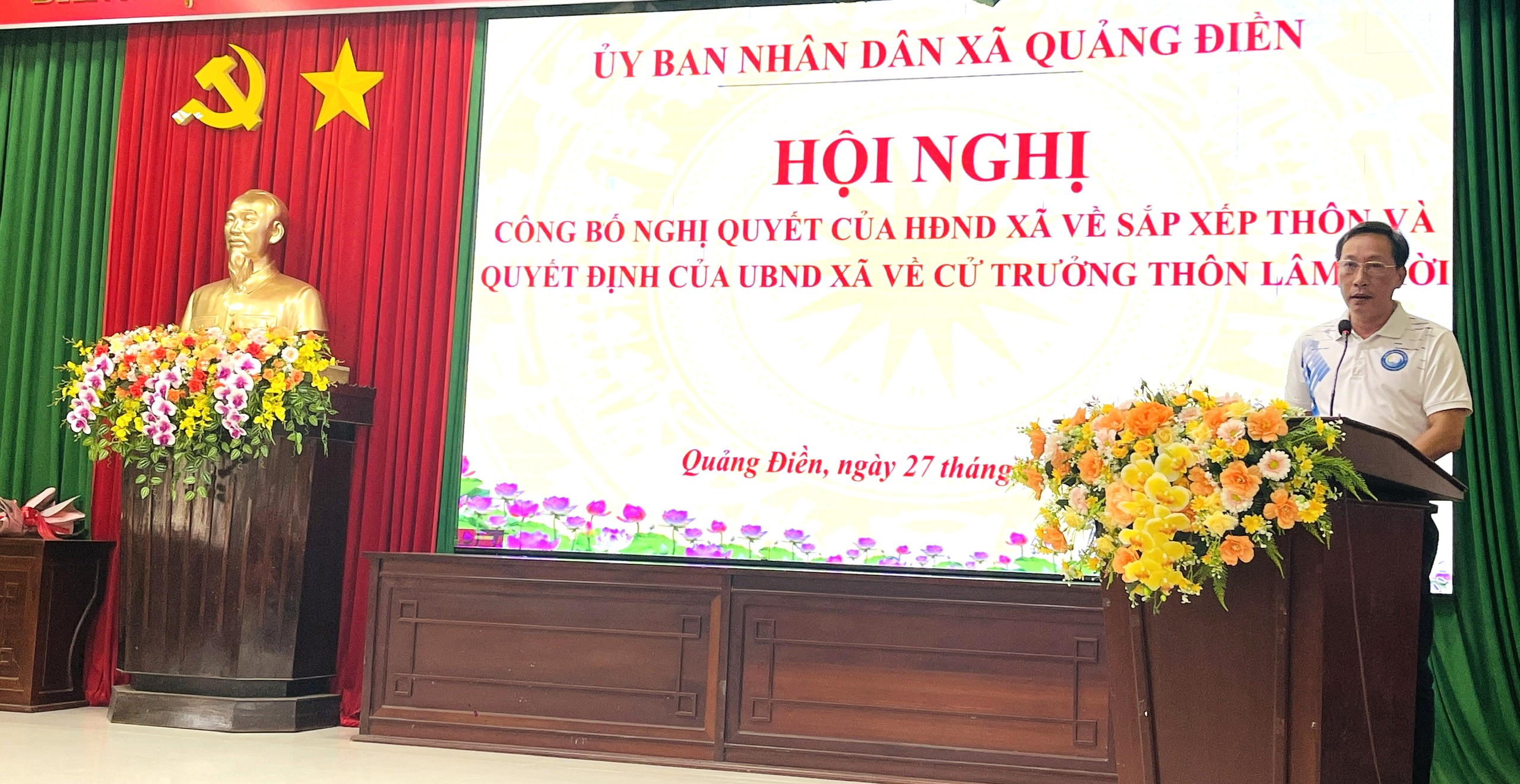 Quảng Điền còn 19 thôn sau khi sắp xếp lại