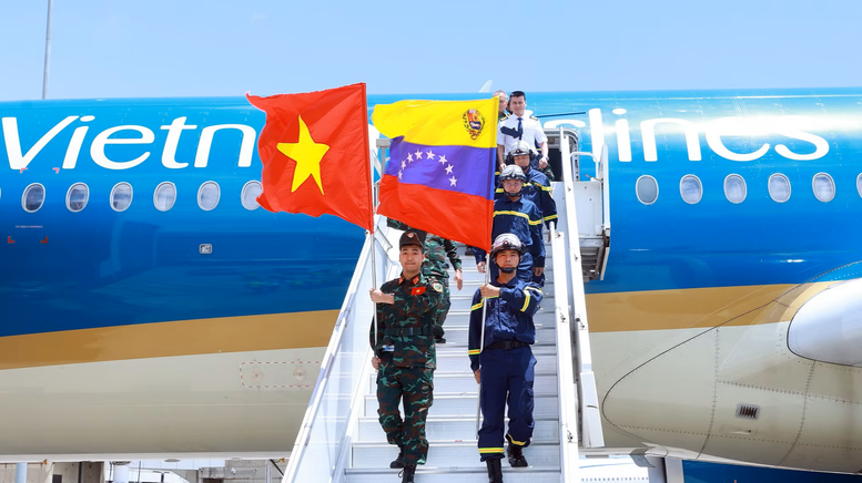 Đoàn cứu nạn, cứu hộ Việt Nam bắt đầu thực hiện nhiệm vụ tại Venezuela