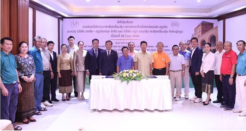 Doanh nghiệp Việt Nam và Lào hợp tác phát triển Đặc khu kinh tế tại Vientiane