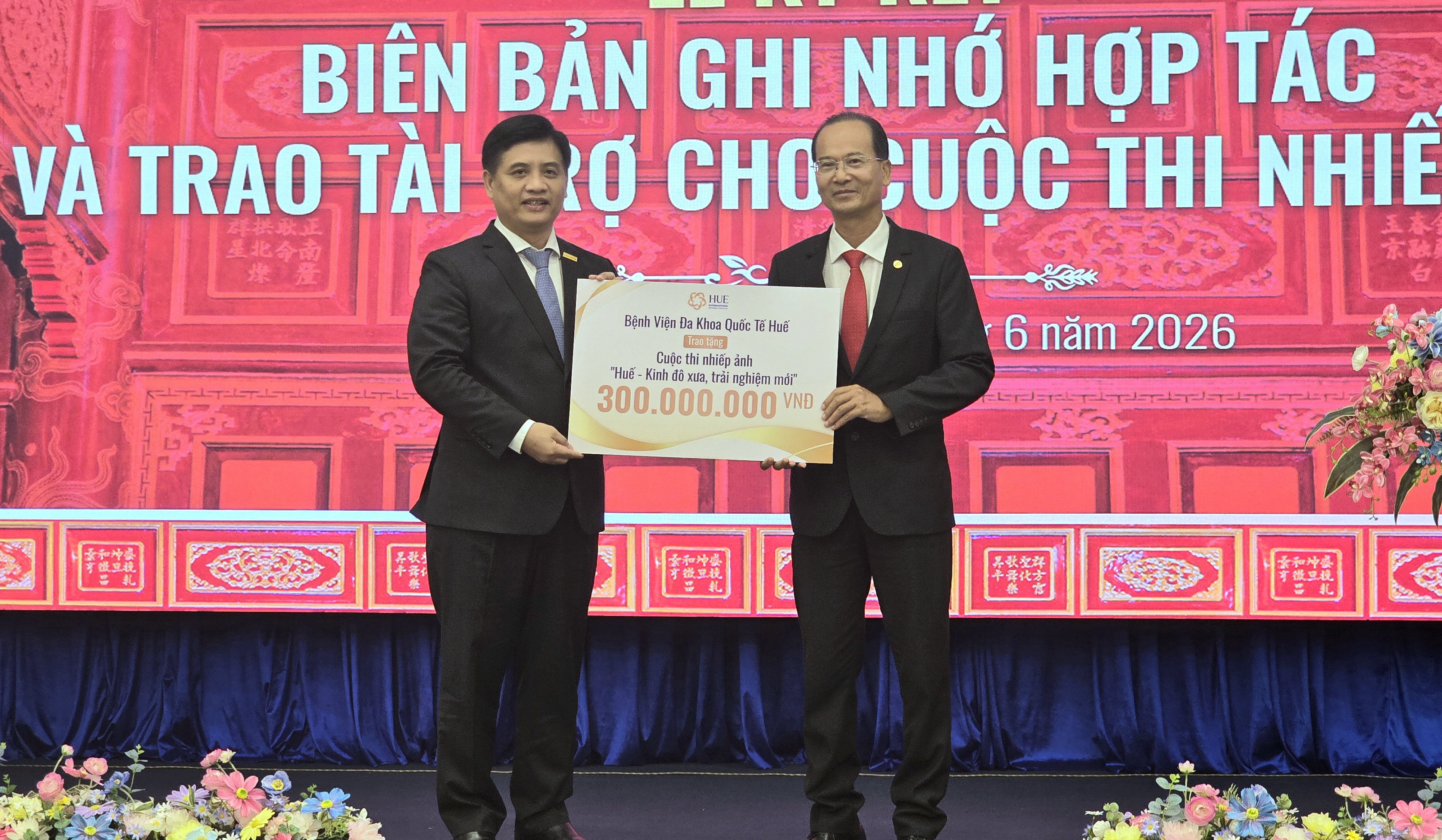 Bệnh viện Đa khoa Quốc tế Huế tài trợ cho Cuộc thi nhiếp ảnh “Huế - Kinh đô xưa, trải nghiệm mới”