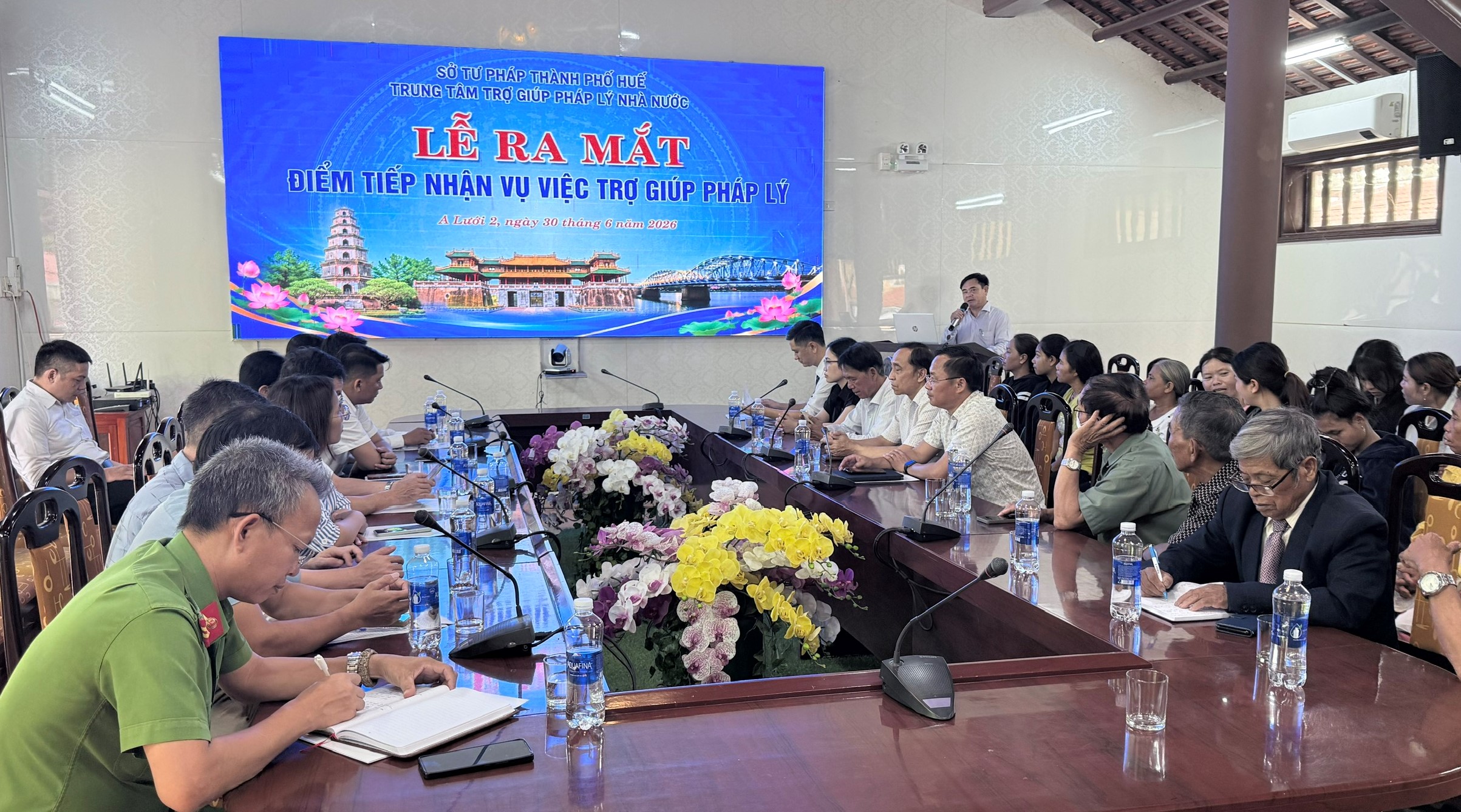 Ra mắt điểm tiếp nhận vụ việc trợ giúp pháp lý xã vùng sâu, vùng xa