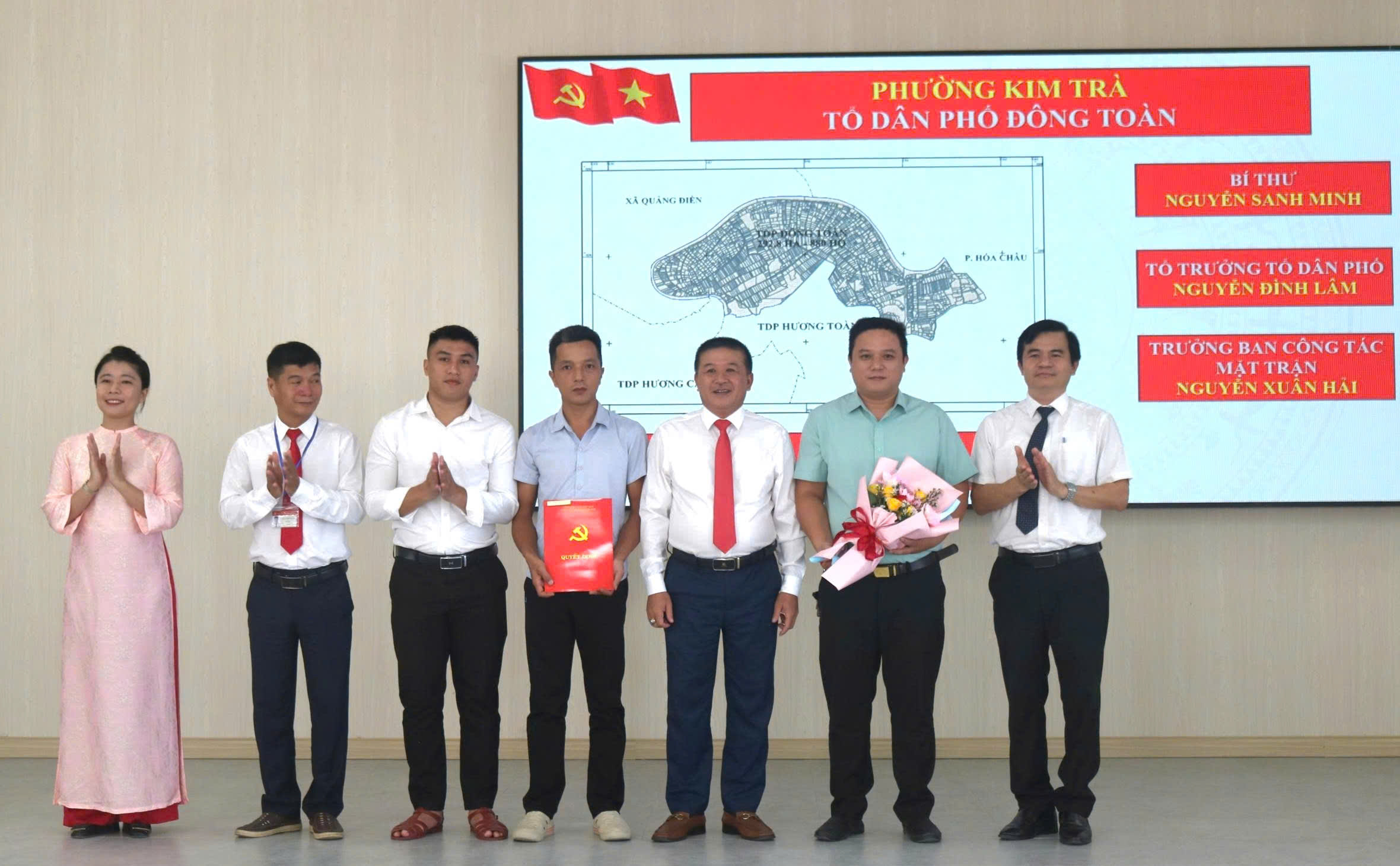Sắp xếp, tổ chức lại các tổ dân phố ở Hương Trà, Kim Trà và Bình Điền