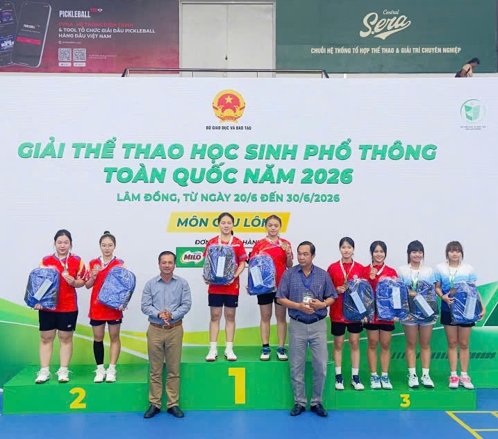 Học sinh Huế giành 28 huy chương tại Giải Thể thao học sinh phổ thông toàn quốc