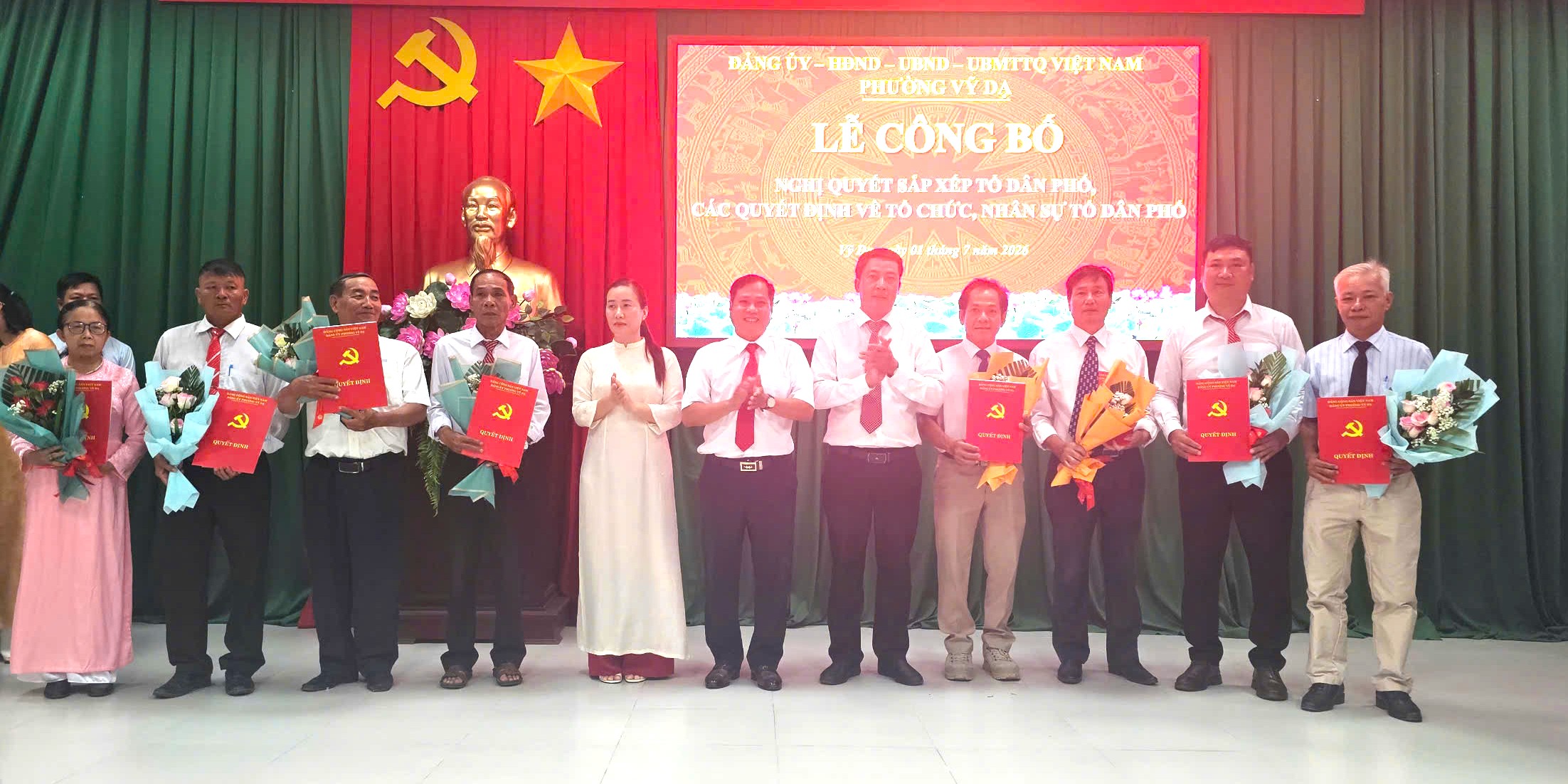 Sau sắp xếp, phường Vỹ Dạ còn 22 tổ dân phố