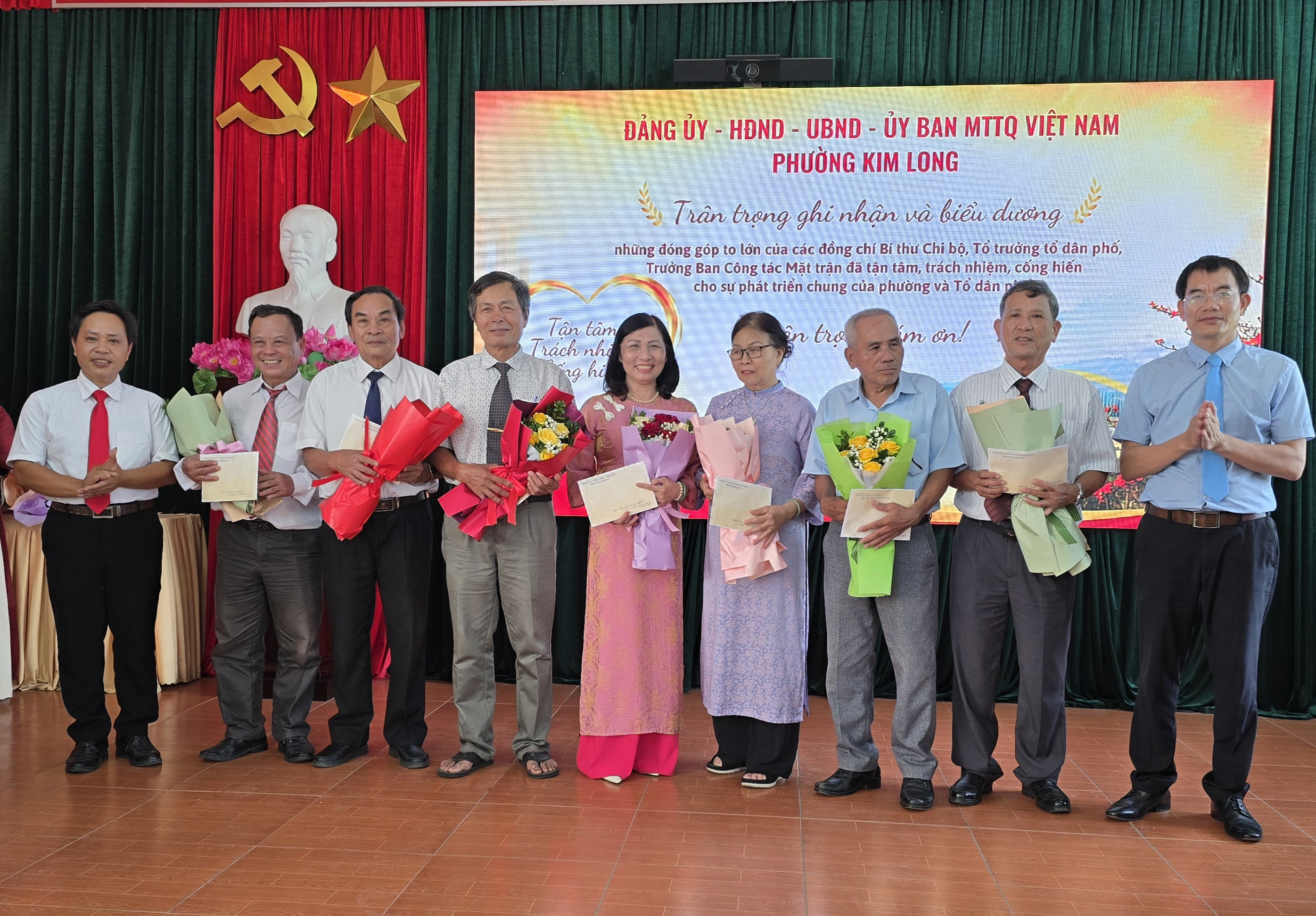 Kim Long, Phú Vang công bố tổ dân phố, thôn mới sau sắp xếp
