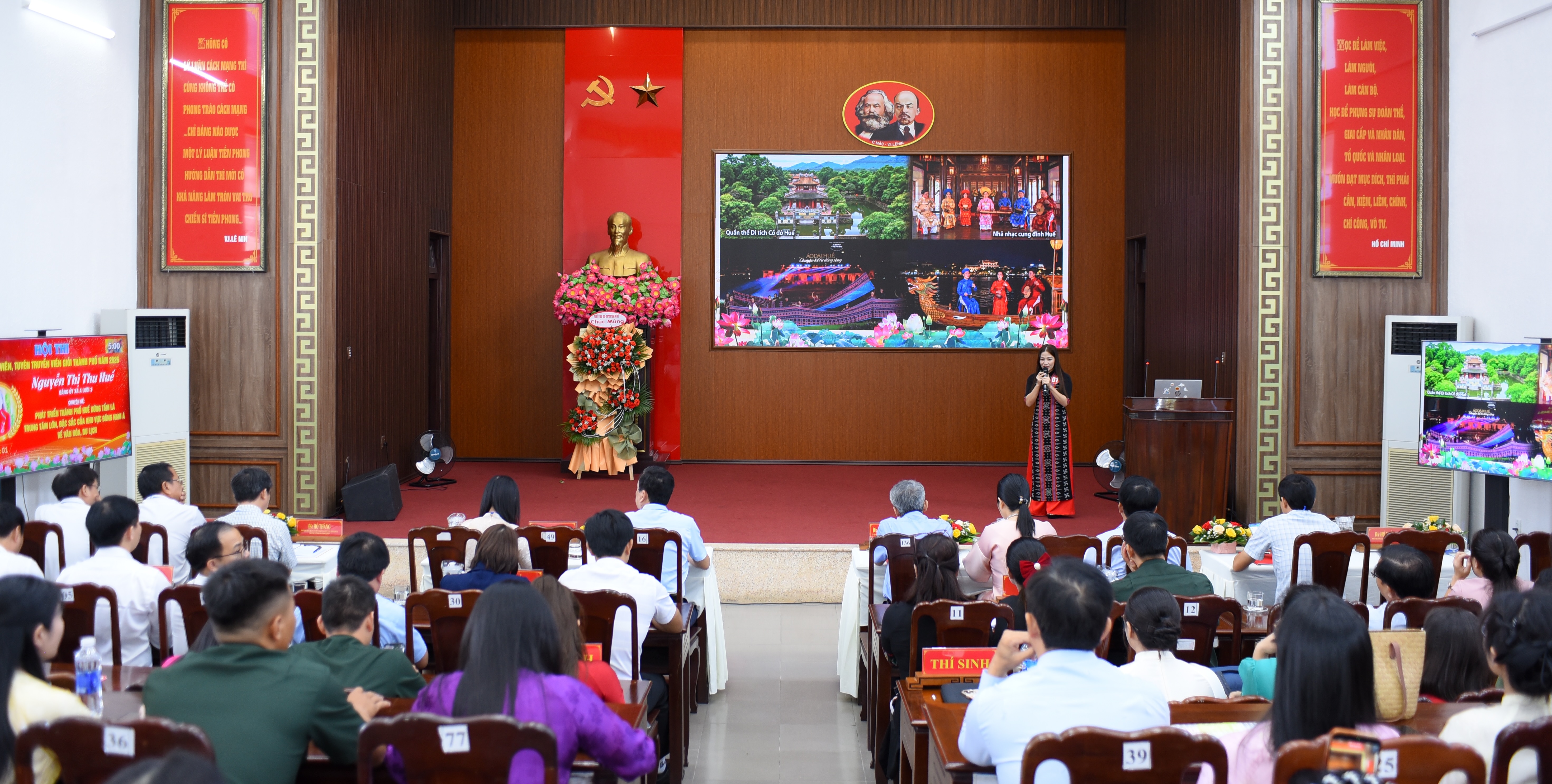 24 thí sinh tranh tài tại vòng chung kết Hội thi Báo cáo viên, Tuyên truyền viên giỏi thành phố