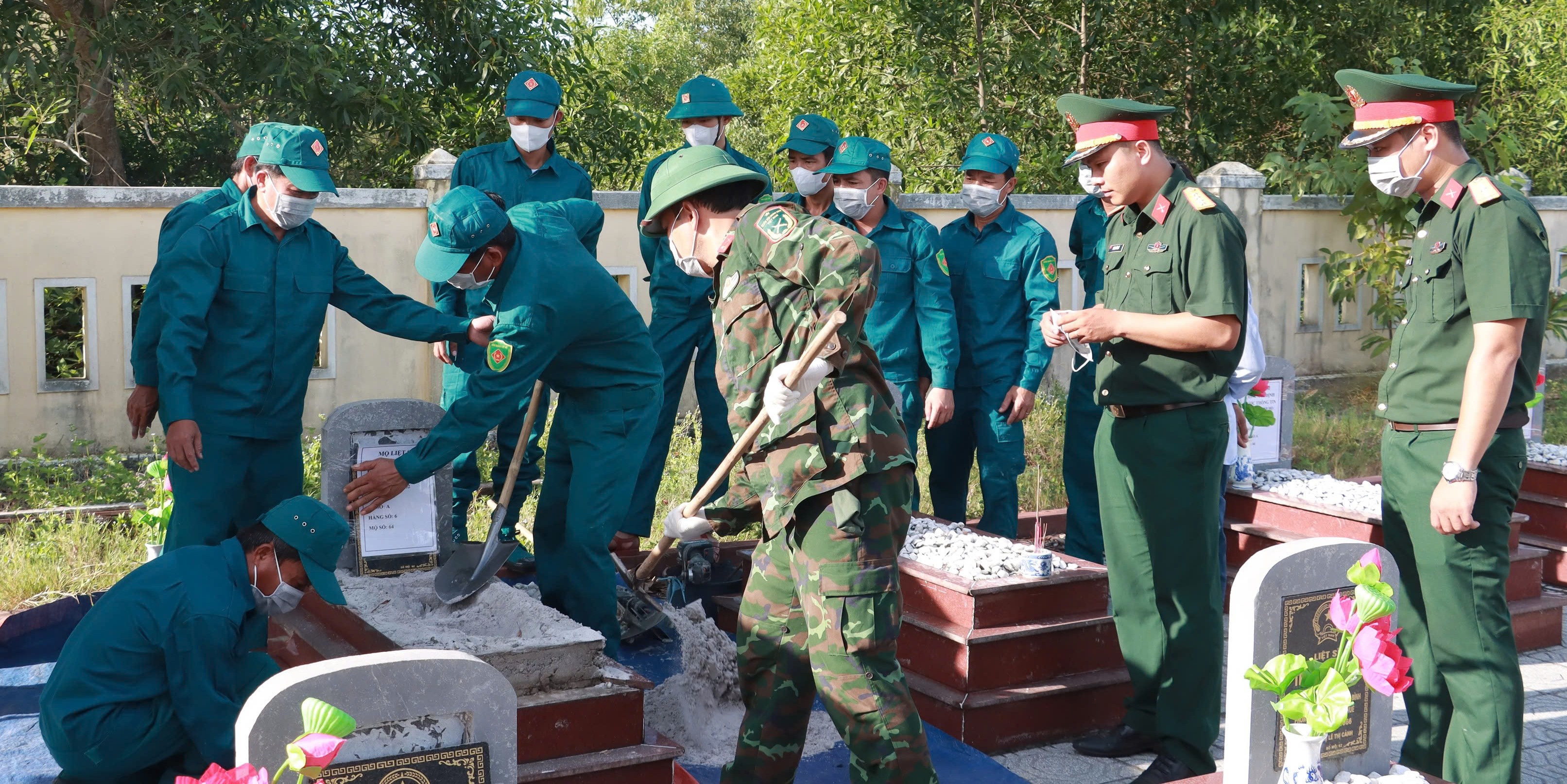 Chạy đua thời gian, lấy mẫu hài cốt 7 283 liệt sĩ chưa rõ thông tin