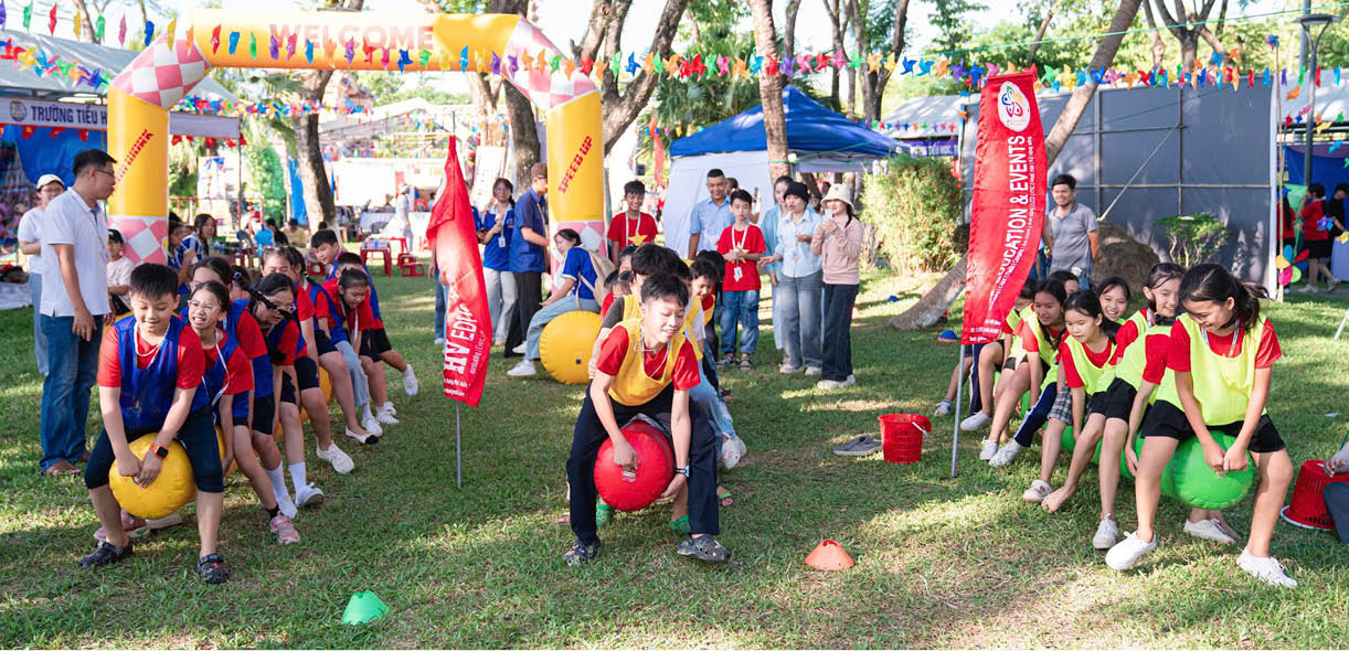 Đa dạng sân chơi cho trẻ