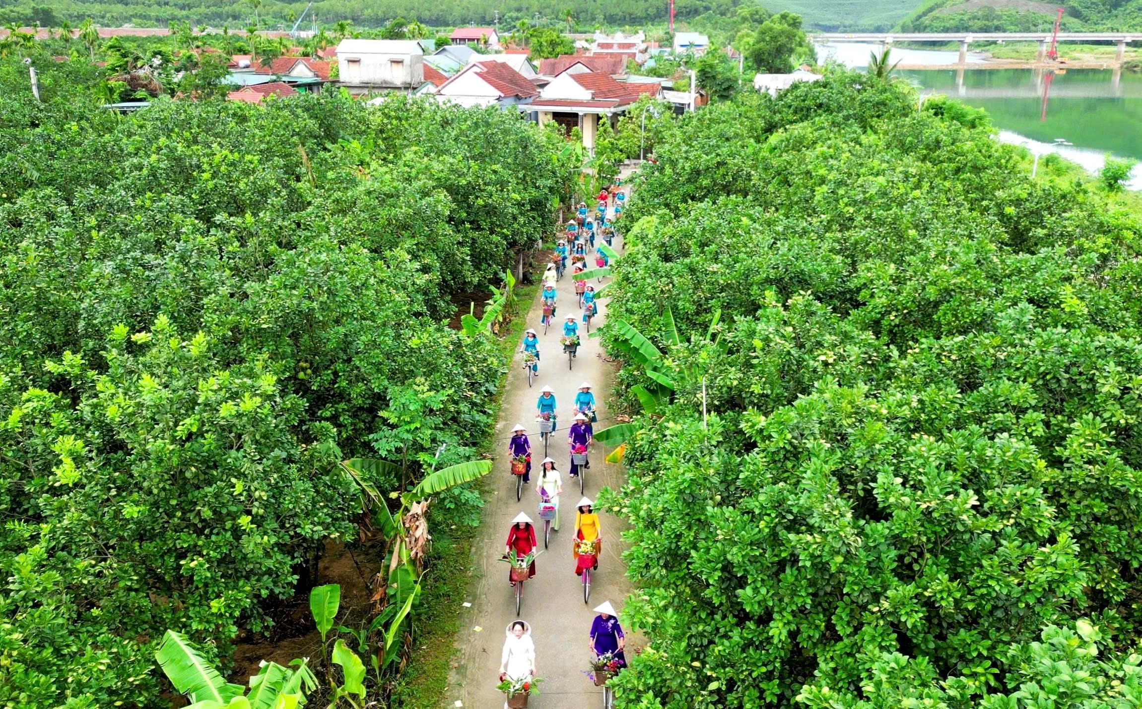 “Áo dài Huế - Hương sắc thanh trà”