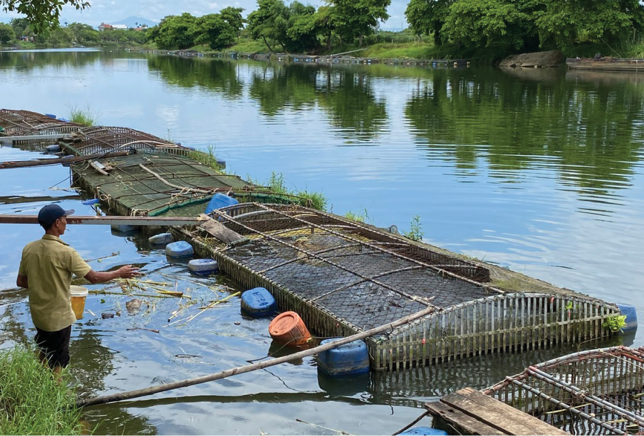 Giữ ôxy cho sông Bồ, giữ mùa nuôi an toàn