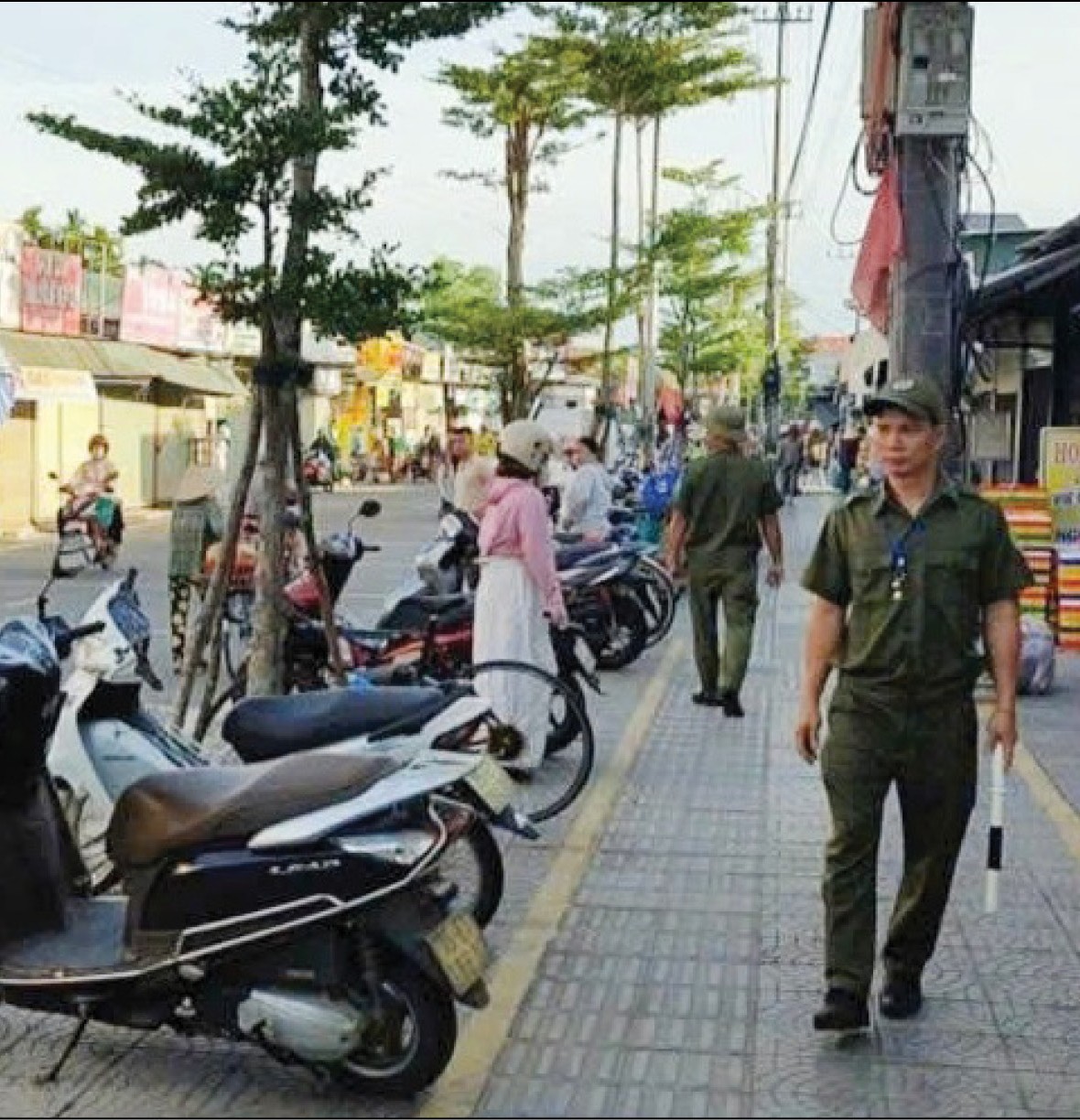 Phong Thái lập lại trật tự đô thị
