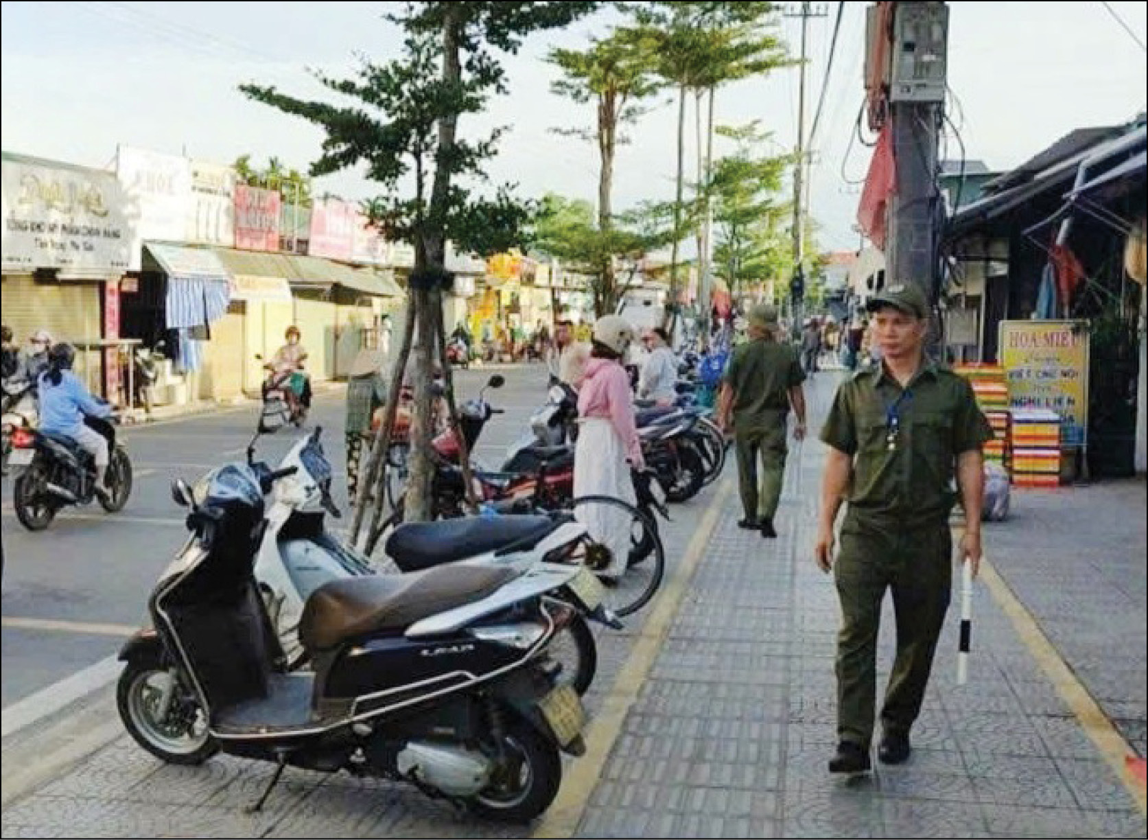 Phong Thái lập lại trật tự đô thị