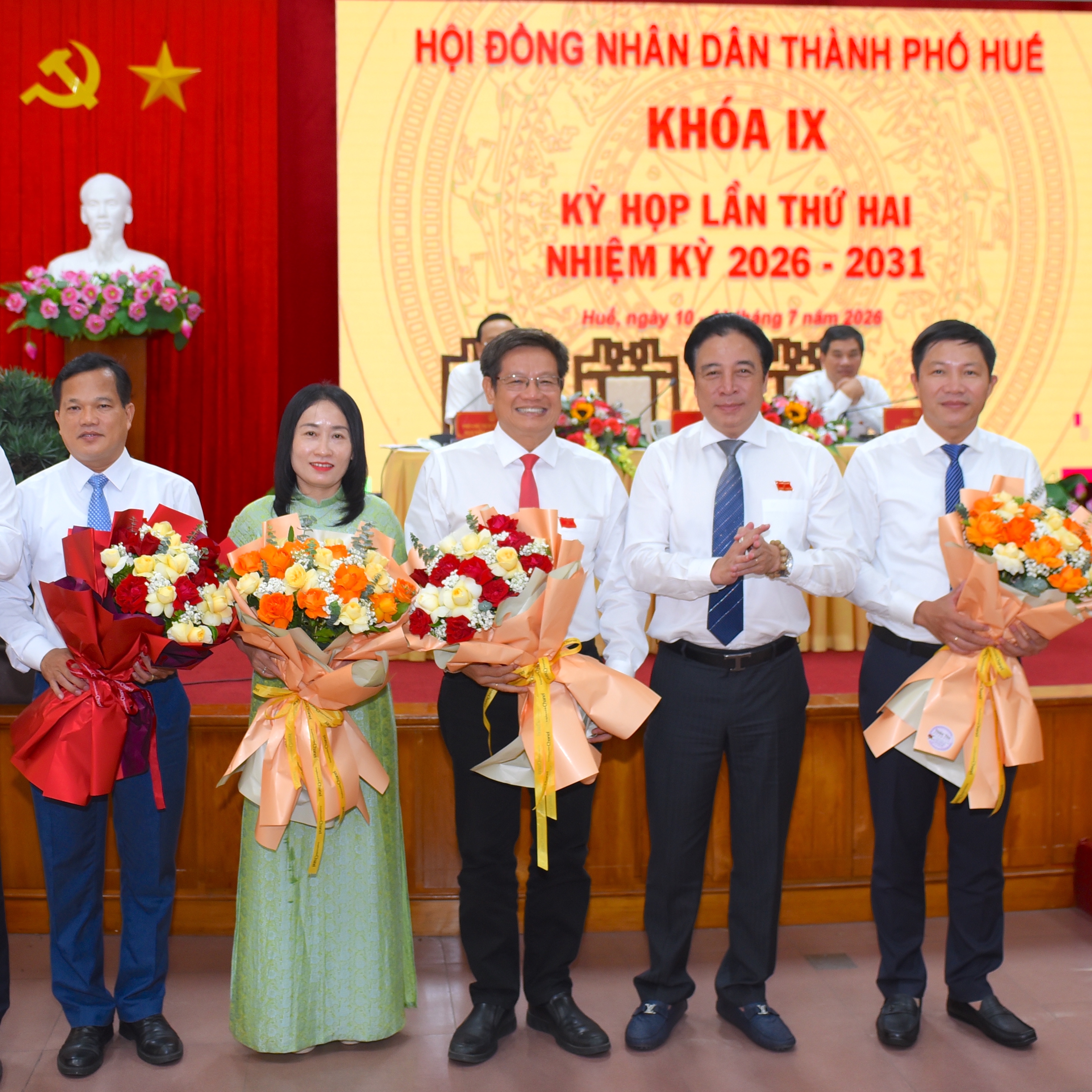 HĐND thành phố Huế bầu bổ sung 5 Ủy viên UBND thành phố