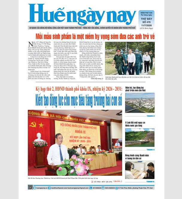 Đón đọc số báo ngày thứ Bảy, 11 7 2026