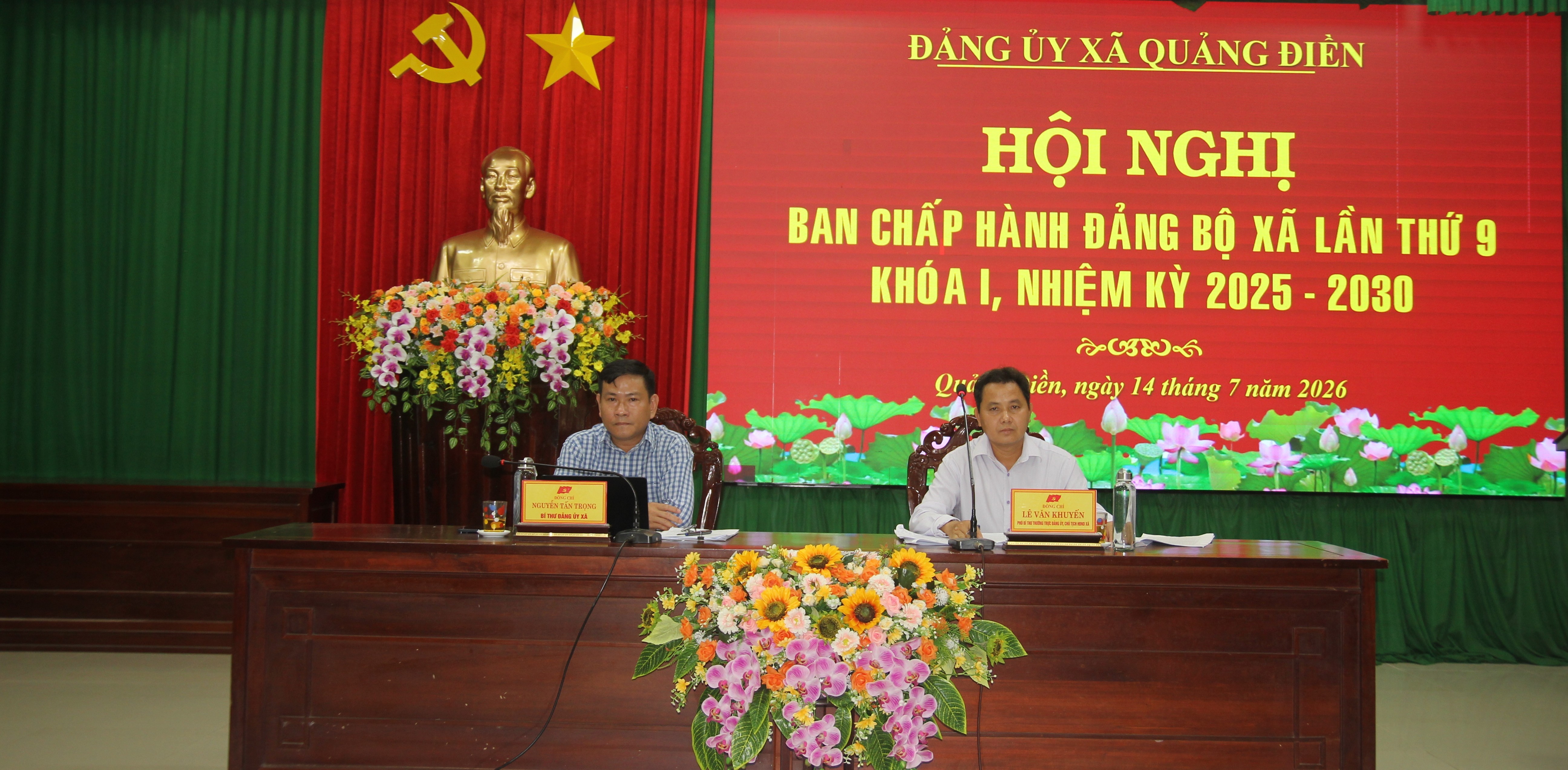 Quảng Điền đẩy nhanh tiến độ các công trình, dự án trọng điểm