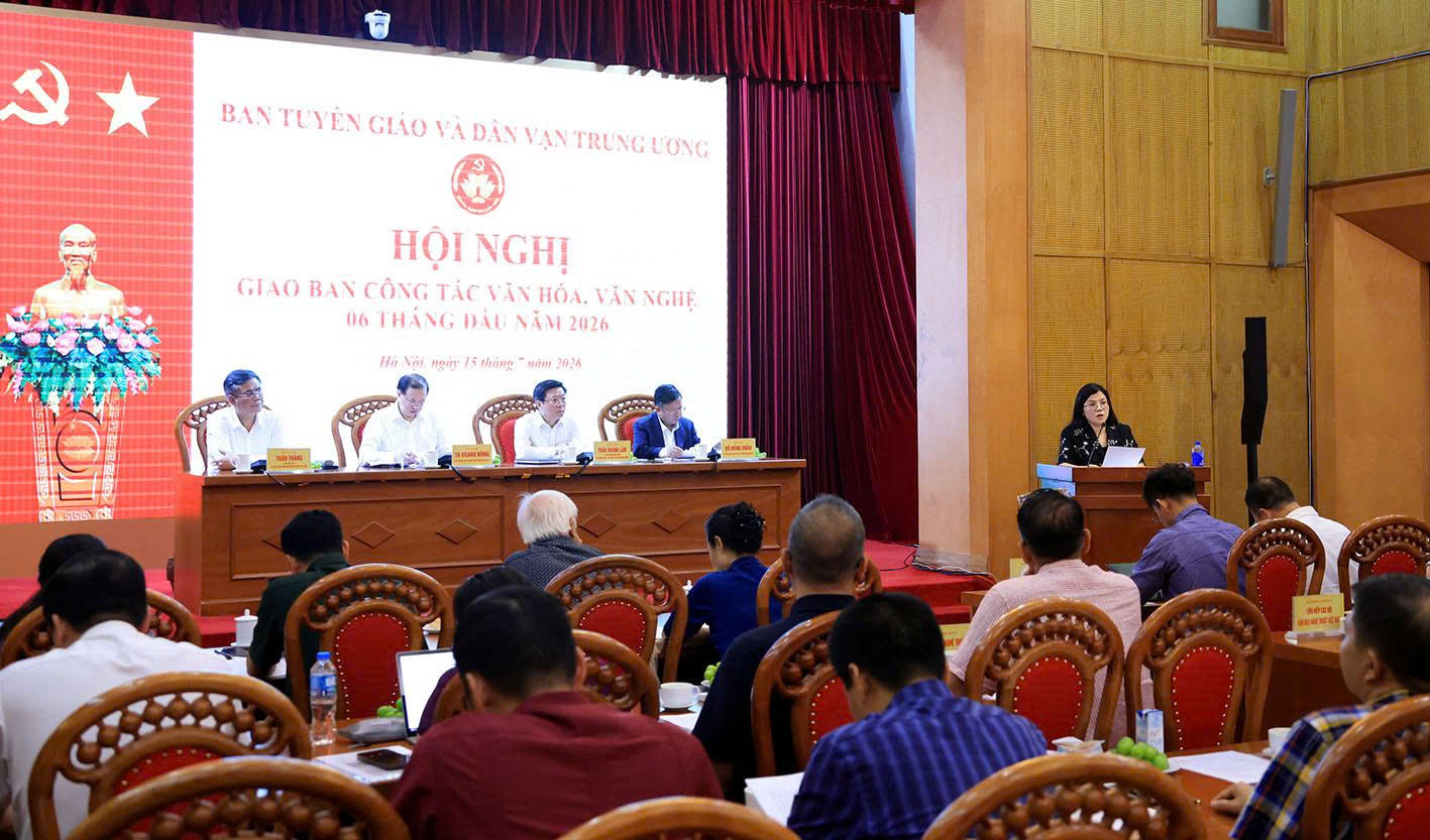 Lấy hiệu quả, chất lượng sáng tạo và sự lan tỏa các giá trị văn hóa làm thước đo công tác văn hóa, văn nghệ