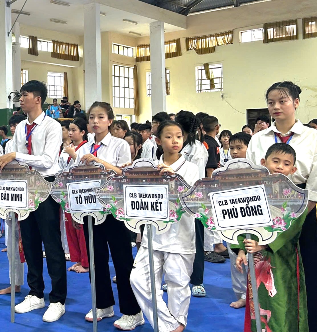 Hue Sport Festival 2026 mở màn bằng giải Taekwondo Festival Huế