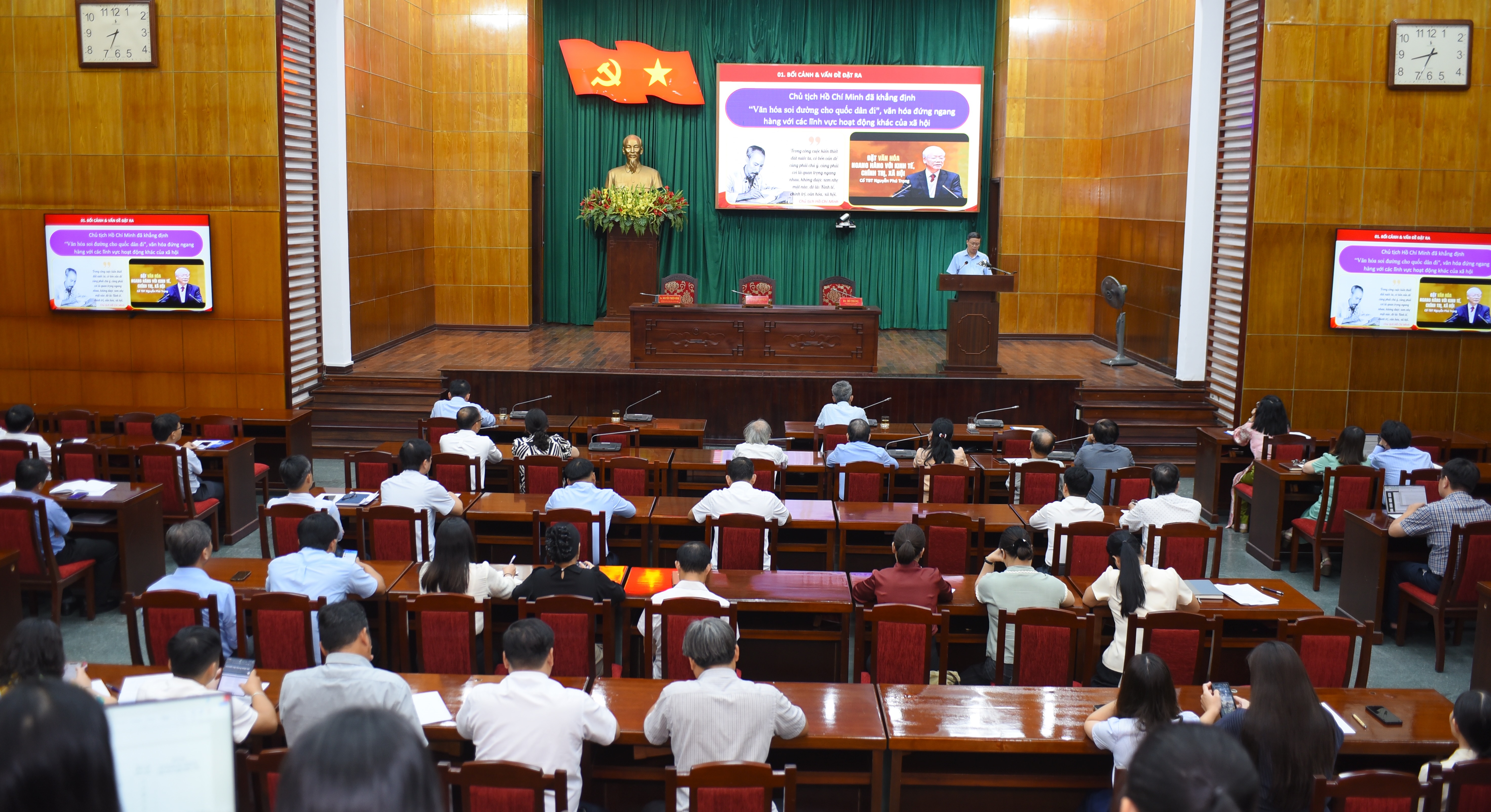 Nâng cao hiệu quả công tác văn hóa, văn nghệ trong tình hình mới