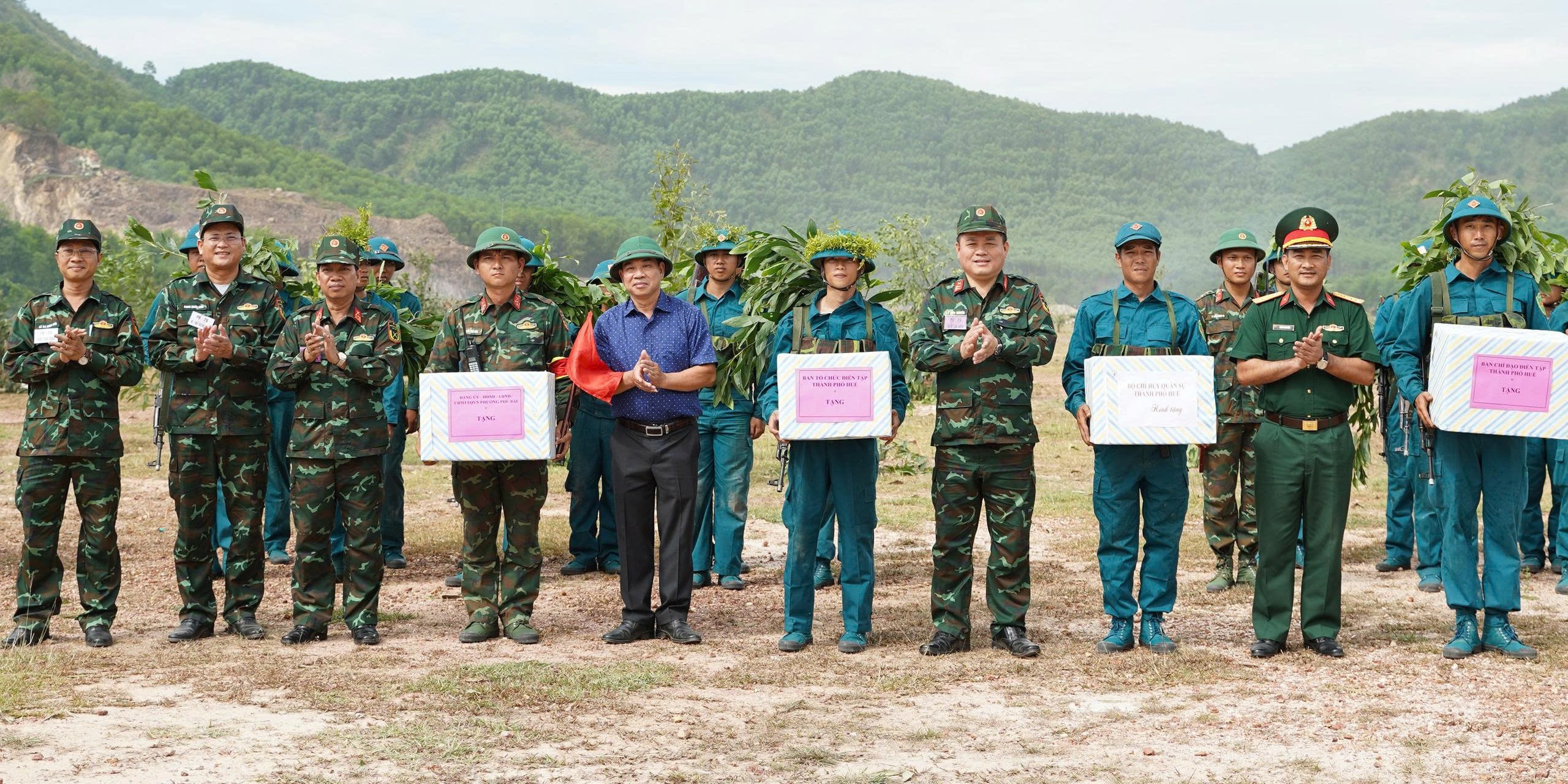 Phú Bài hoàn thành xuất sắc nhiệm vụ diễn tập chiến đấu phòng thủ làm điểm