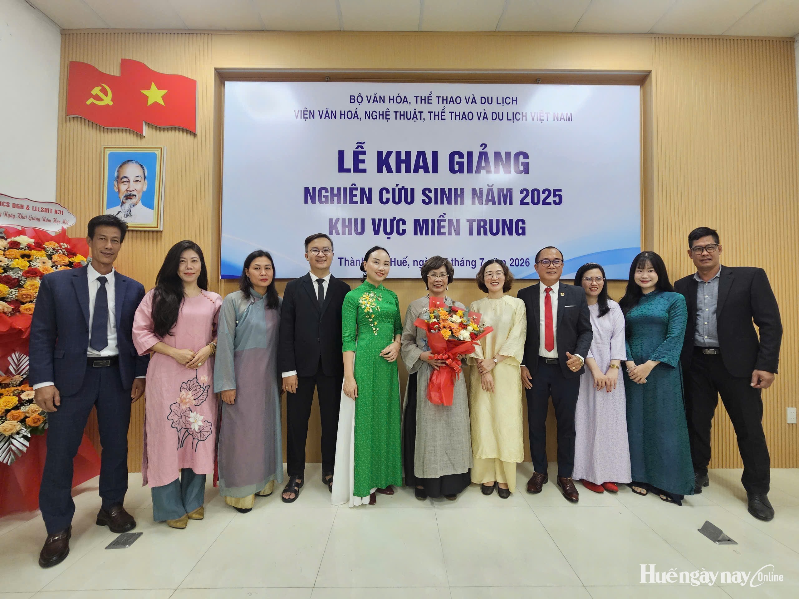 Viện Văn hóa, Nghệ thuật, Thể thao và Du lịch Việt Nam khai giảng khóa nghiên cứu sinh đầu tiên tại miền Trung