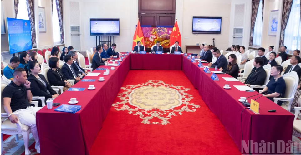 Thúc đẩy giao lưu, hợp tác giữa doanh nghiệp trẻ hai nước Việt Nam-Trung Quốc