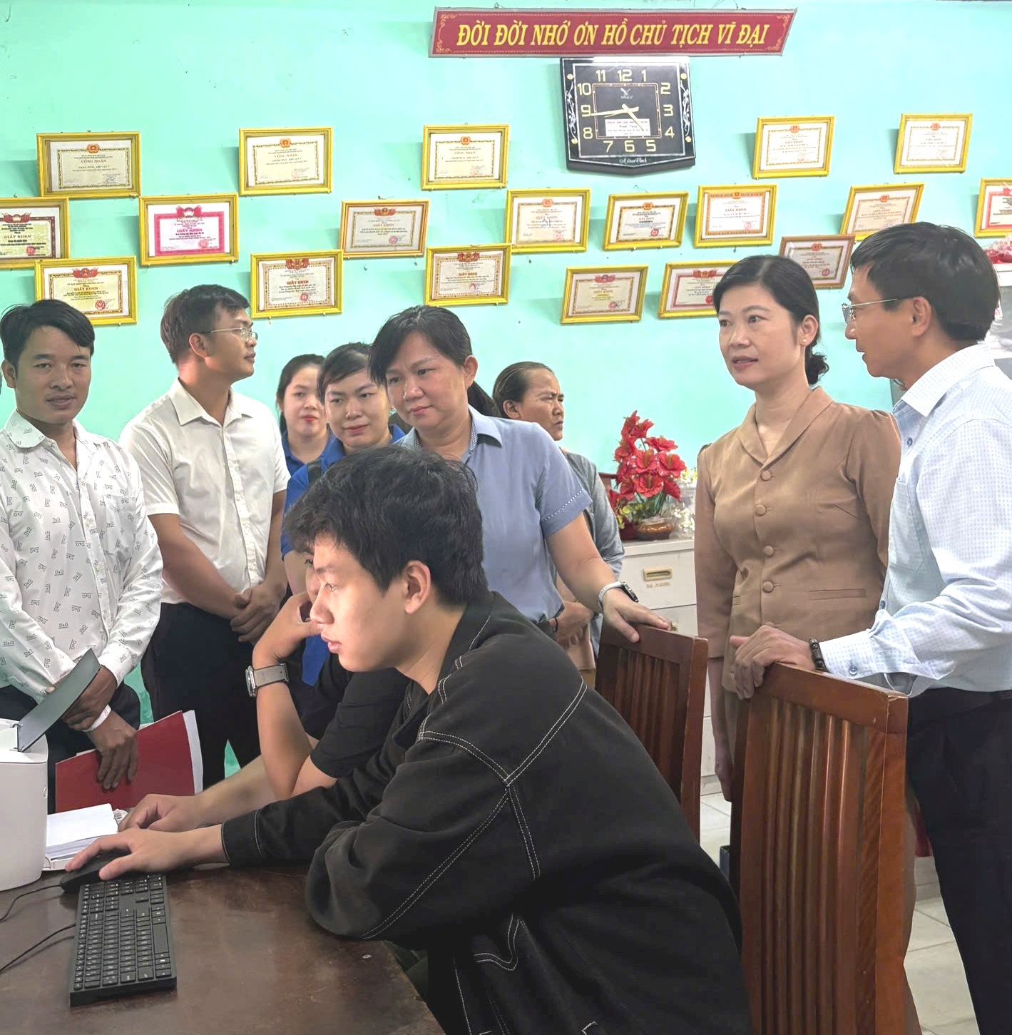 Phường An Cựu ra mắt mô hình “Nhà văn hóa số”