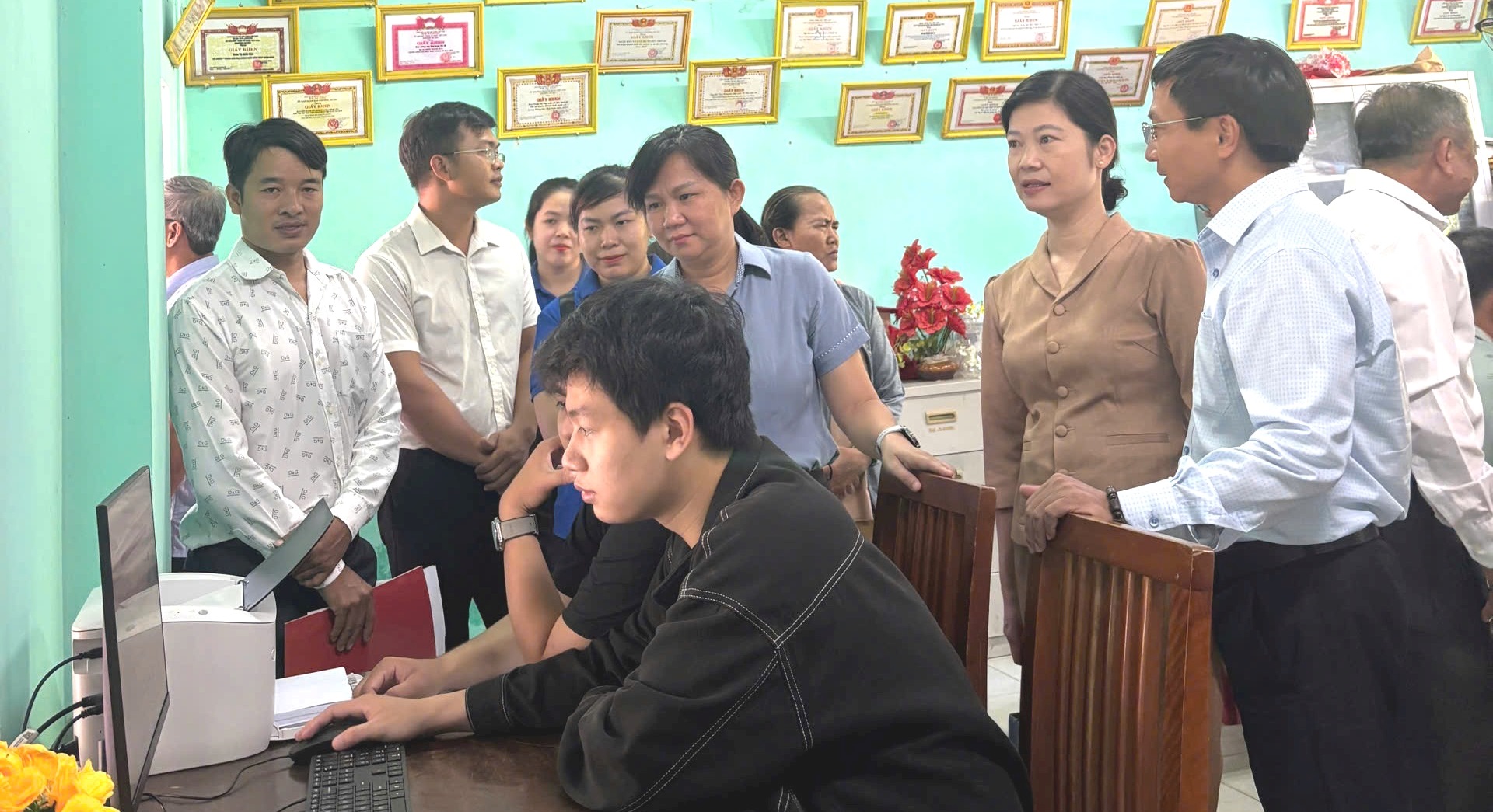 Phường An Cựu ra mắt mô hình “Nhà văn hóa số”