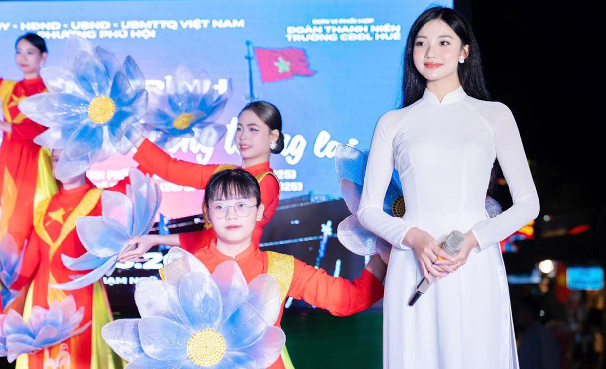 Những bước chân trẻ trên sàn diễn Huế