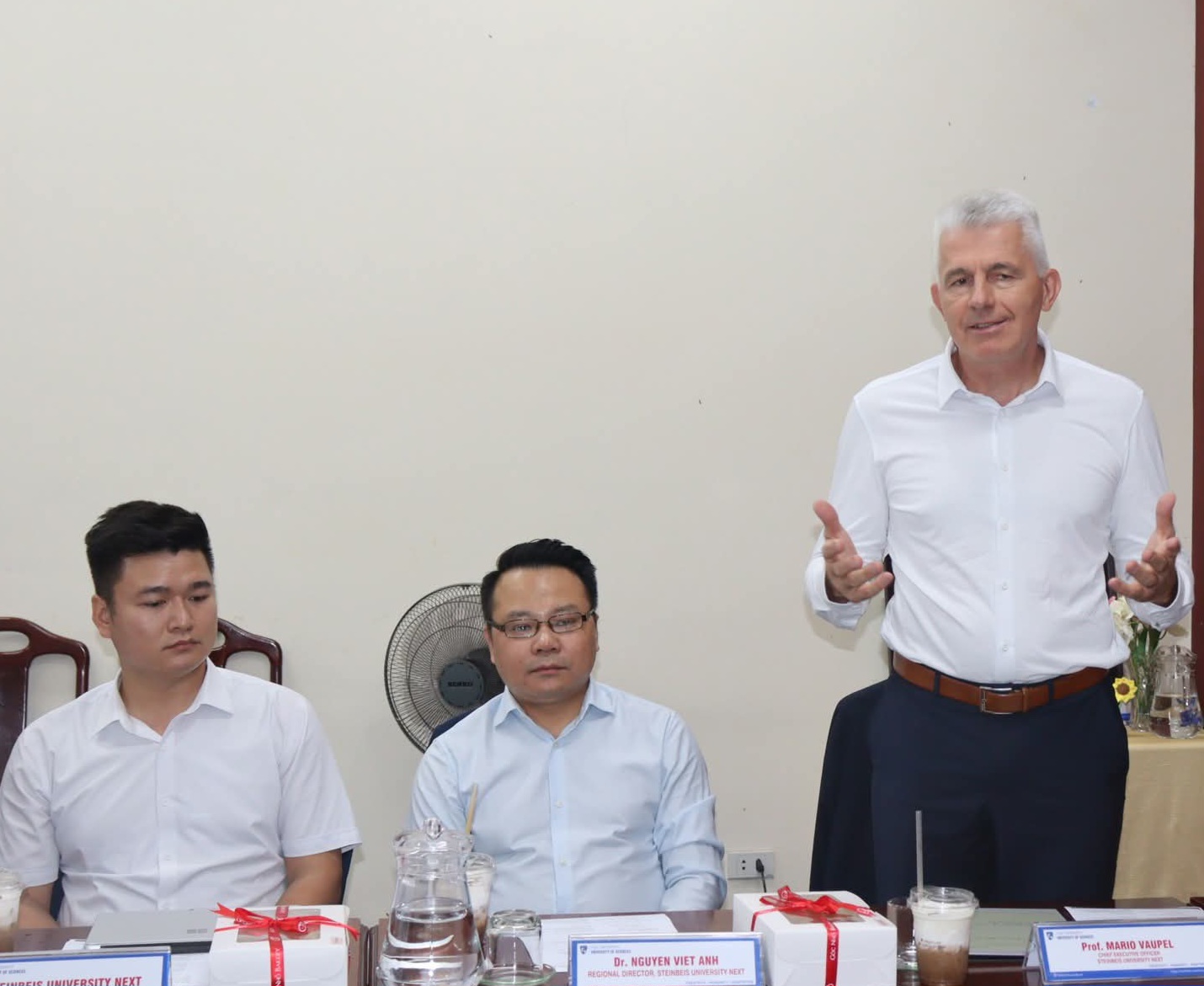 Trường Đại học Khoa học kết hợp tác với Steinbeis University NEXT
