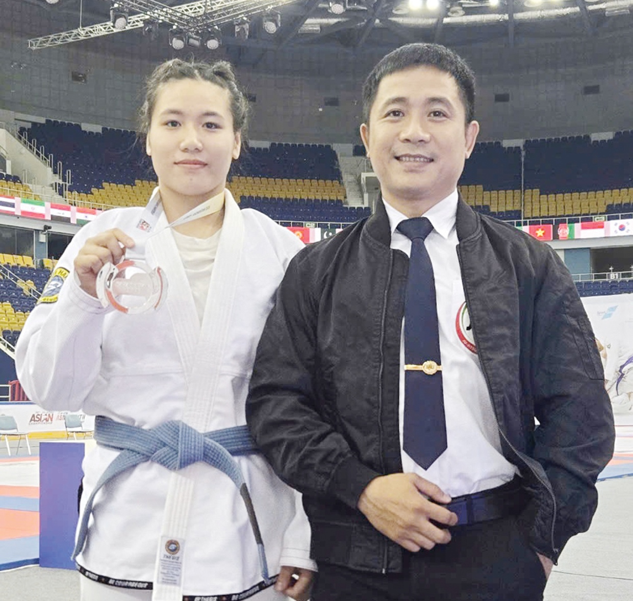 Những cô gái “vàng” của Jujitsu Huế