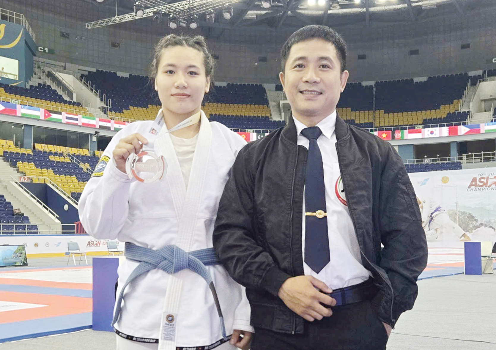 Những cô gái “vàng” của Jujitsu Huế
