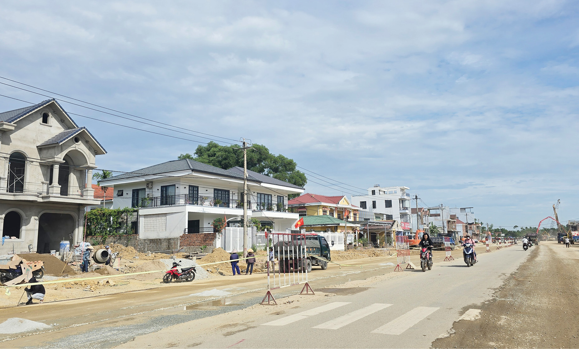 Tăng tốc sau khi thông mặt bằng