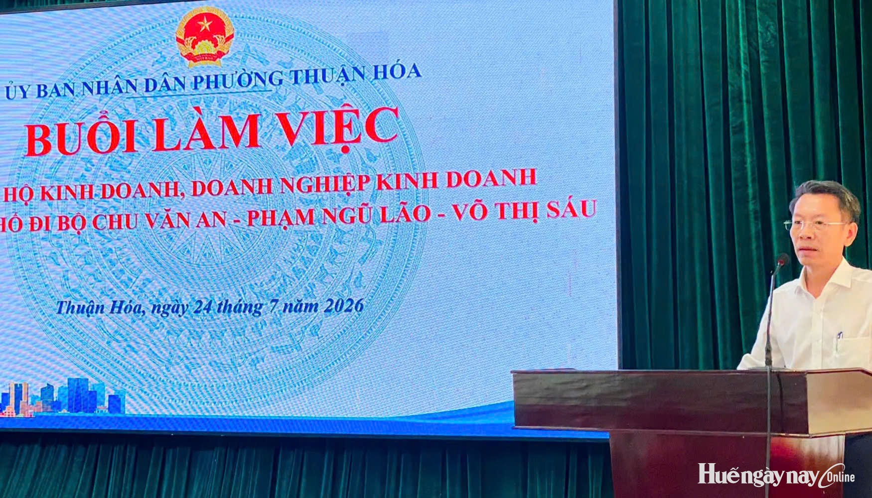 Chấn chỉnh hoạt động kinh doanh tại tuyến phố đi bộ Chu Văn An - Phạm Ngũ Lão - Võ Thị Sáu