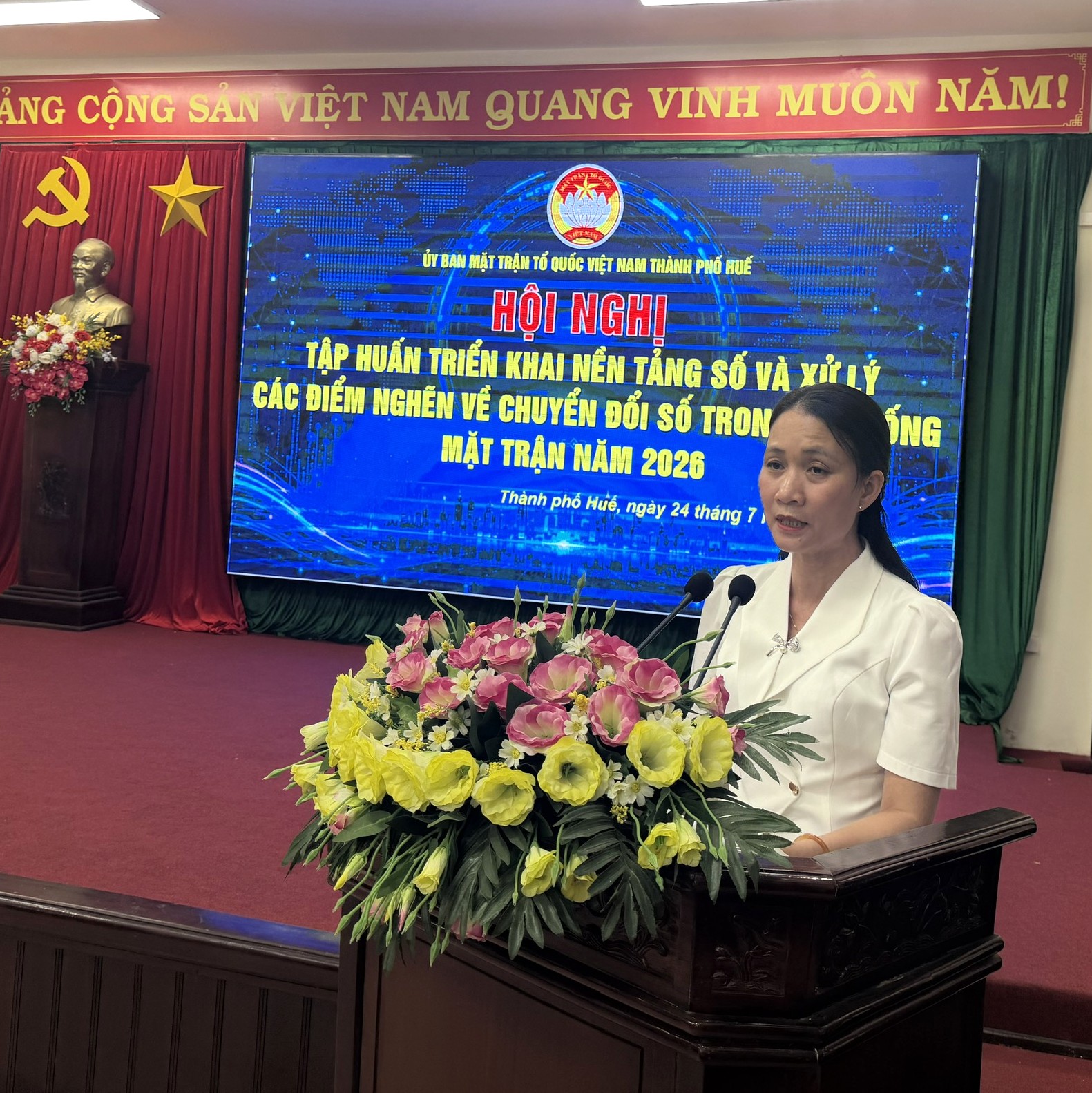 Tập huấn triển khai nền tảng số và xử lý các điểm nghẽn chuyển đổi số