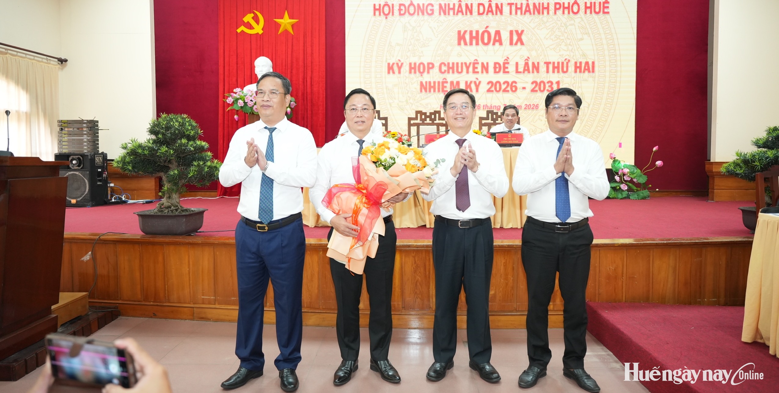 Phó Bí thư Thành ủy Lê Trí Thanh được bầu giữ chức Chủ tịch UBND thành phố Huế