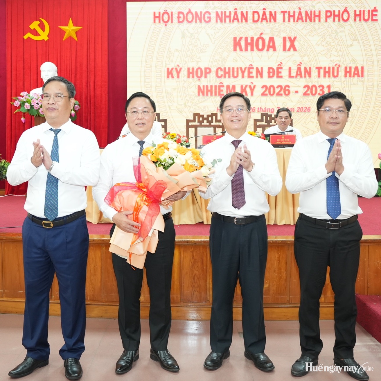 Phó Bí thư Thành ủy Lê Trí Thanh được bầu giữ chức Chủ tịch UBND thành phố Huế