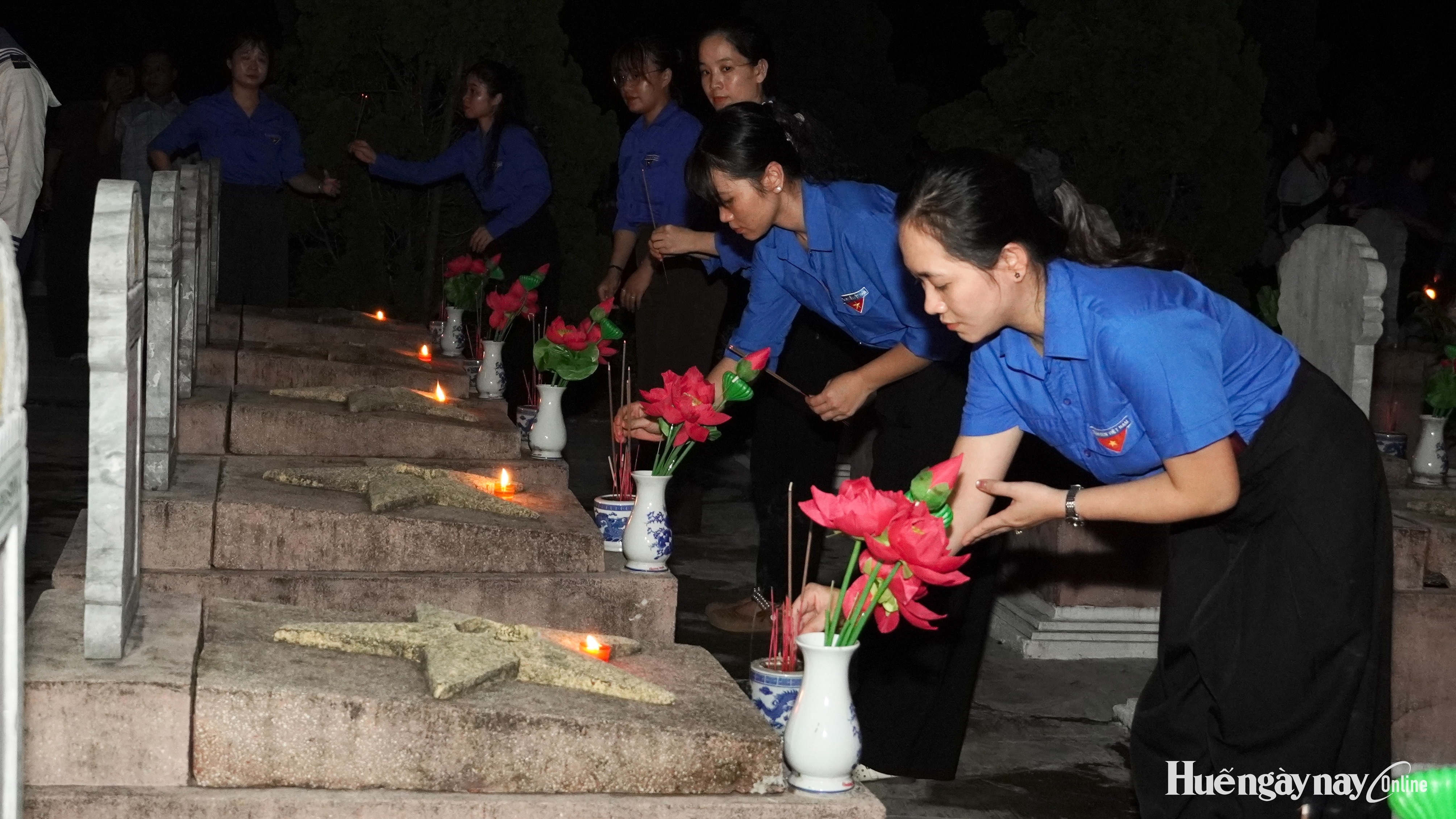 Tuổi trẻ Huế thắp lửa truyền thống, tri ân các Anh hùng liệt sĩ